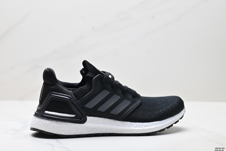 Adidas Ultraboost 20: Rendimiento y confort en cada paso en color negro 12 Adidas Ultraboost 20: Rendimiento y confort en cada paso en color negro