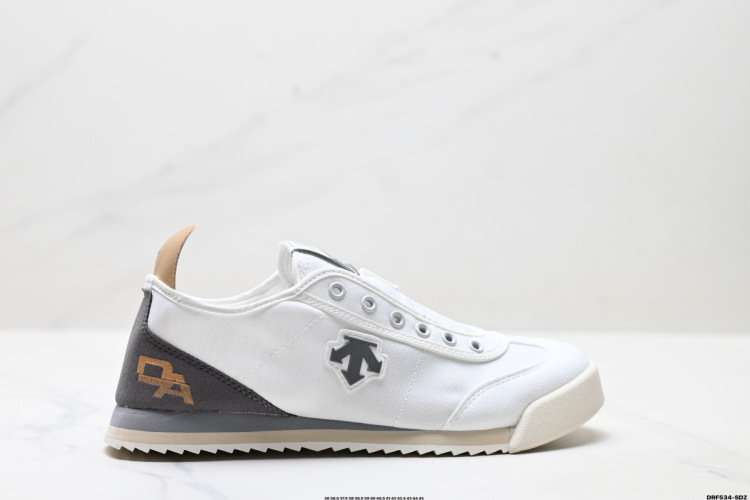 Descente CHRON Retro Sneakers - Unisex Canvas Shoes - Style D4231LSN14 1 Descente CHRON Retro Sneakers – Unisex Canvas Shoes – Style D4231LSN14