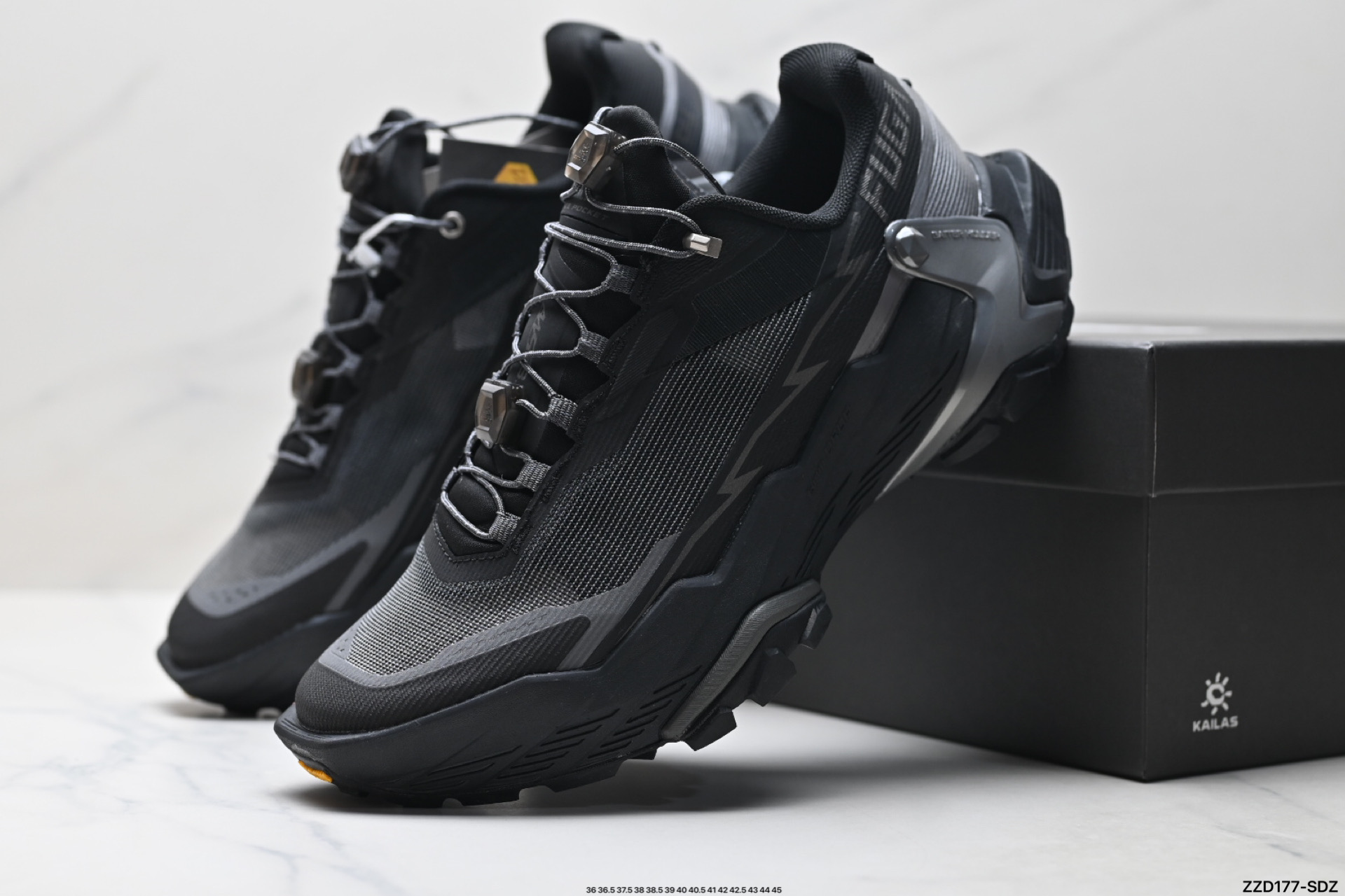 凯乐石 KAILFUGA DU BOA 大坡王轻越野徒步网布TPU减震防滑透气支撑回弹 低帮 超强抓地力登山鞋 KS2513107