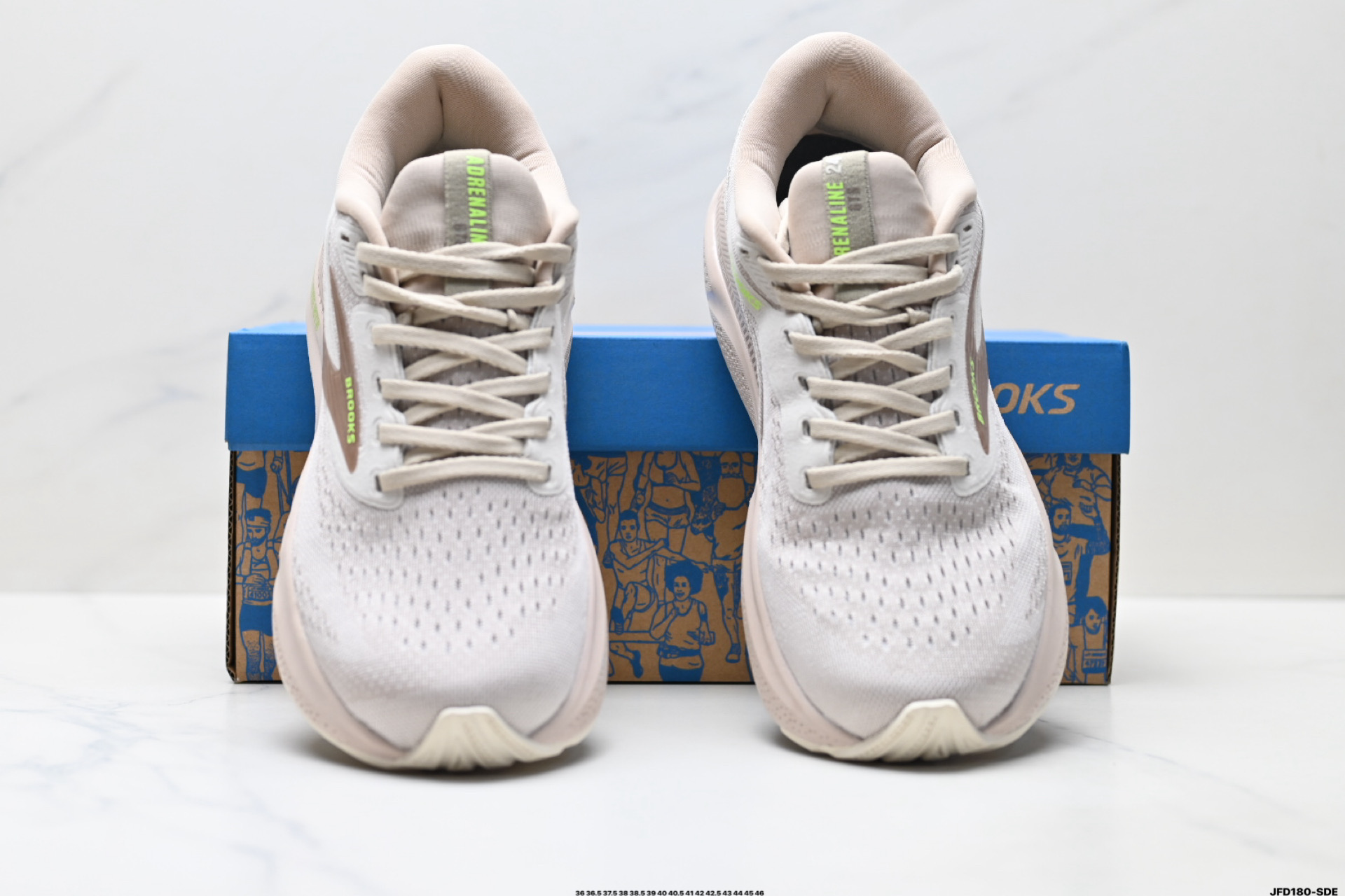 Brooks布鲁克斯 Adrenaline GTS 24跑鞋男子缓震马拉松氮气慢跑鞋 110437 1D 217