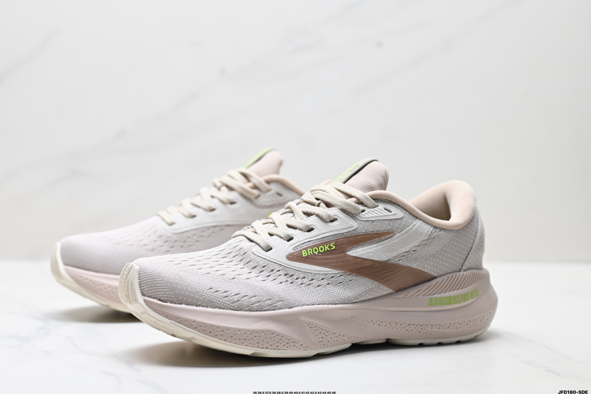 Brooks布鲁克斯 Adrenaline GTS 24跑鞋男子缓震马拉松氮气慢跑鞋 110437 1D 217