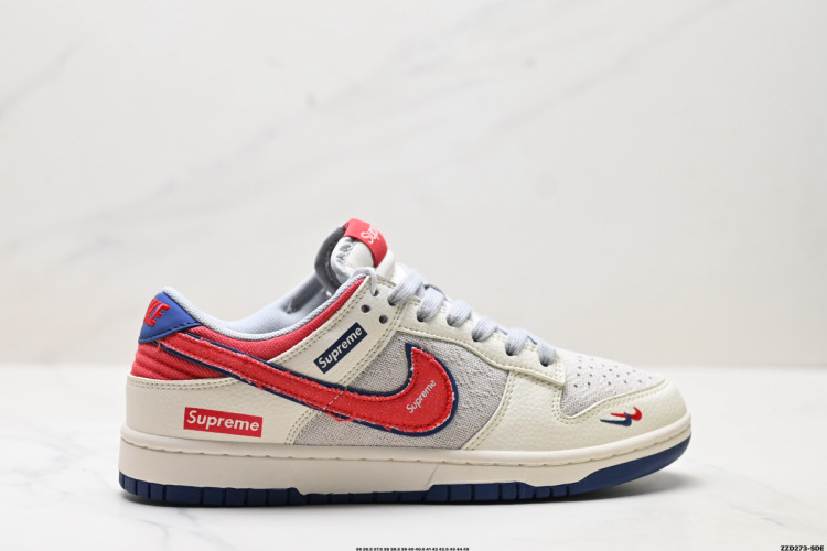 Nike Dunk Low Retro 'Supreme' Custom Sneakers - Premium Leather, Ultimate Comfort 1 Nike Dunk Low Retro ‘Supreme’ Custom Sneakers – Premium Leather, Ultimate Comfort