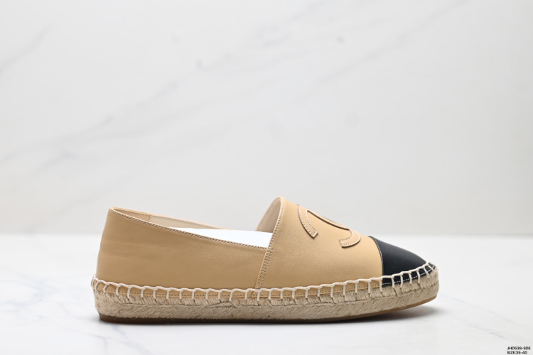 Chanel Espadrilles: Woven Design, Comfortable Slip-On Style, Sizes 35-40 1 Chanel Inspired Woven Espadrille Flats – Comfortable & Chic Women’s Shoes