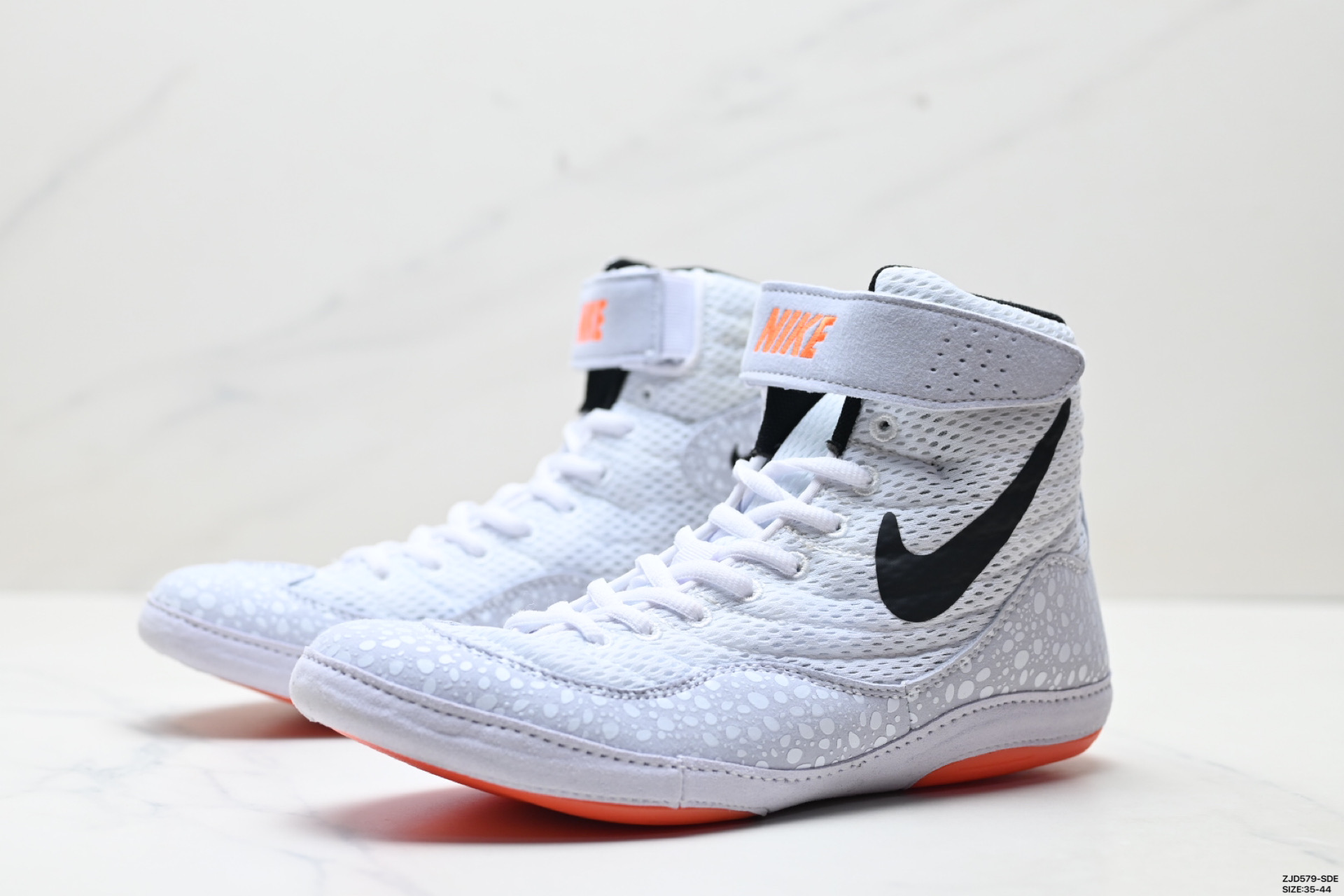 Nike Inflict Zapatos de Entrenamiento de Lucha Profesional - Blanco/Negro 5 i1754153184655 586 0 3
