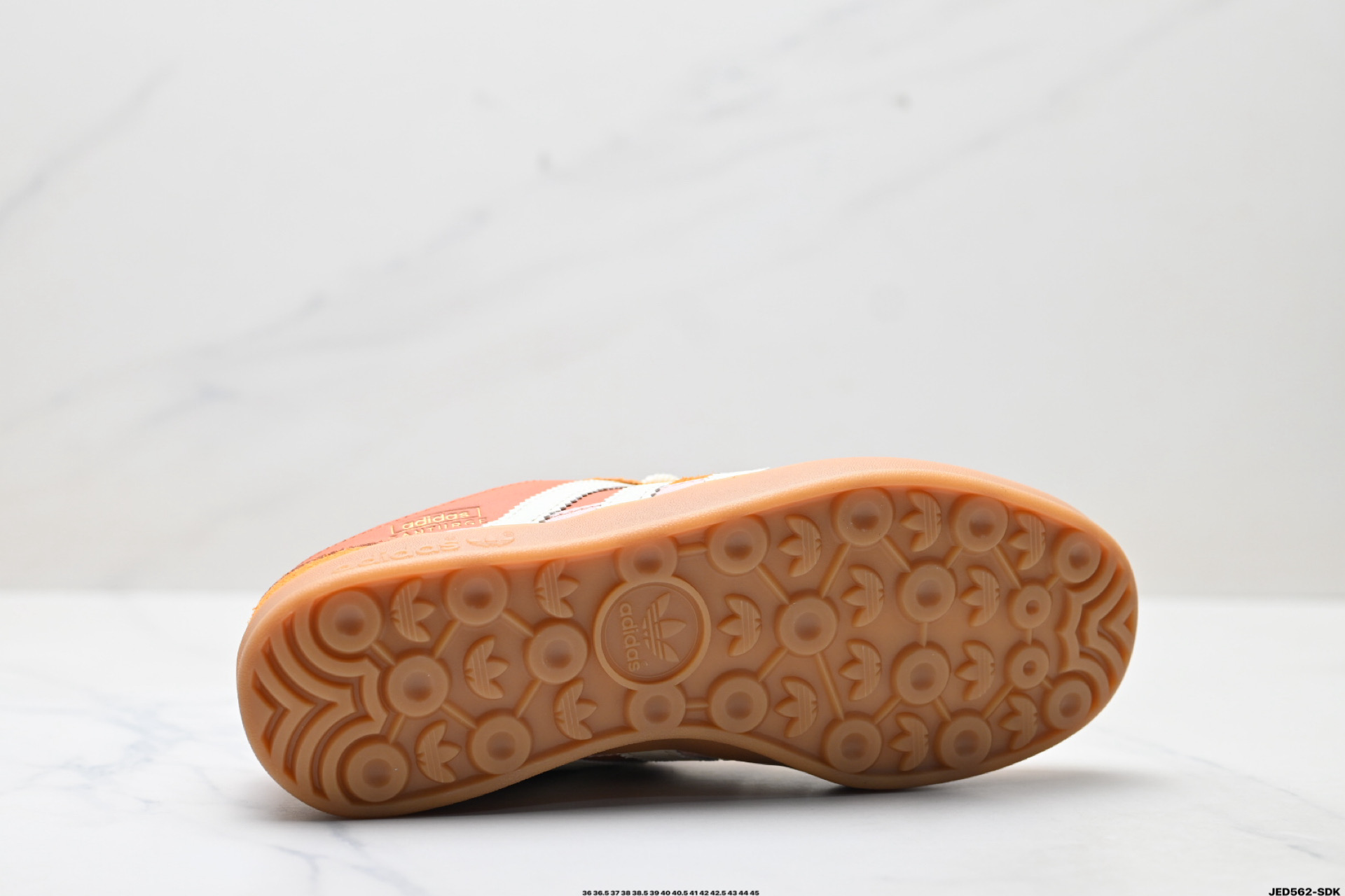 Bad Bunny x AdidOriginals Gazelle INdoor 三叶草休闲防滑耐磨低帮板鞋  JS5050