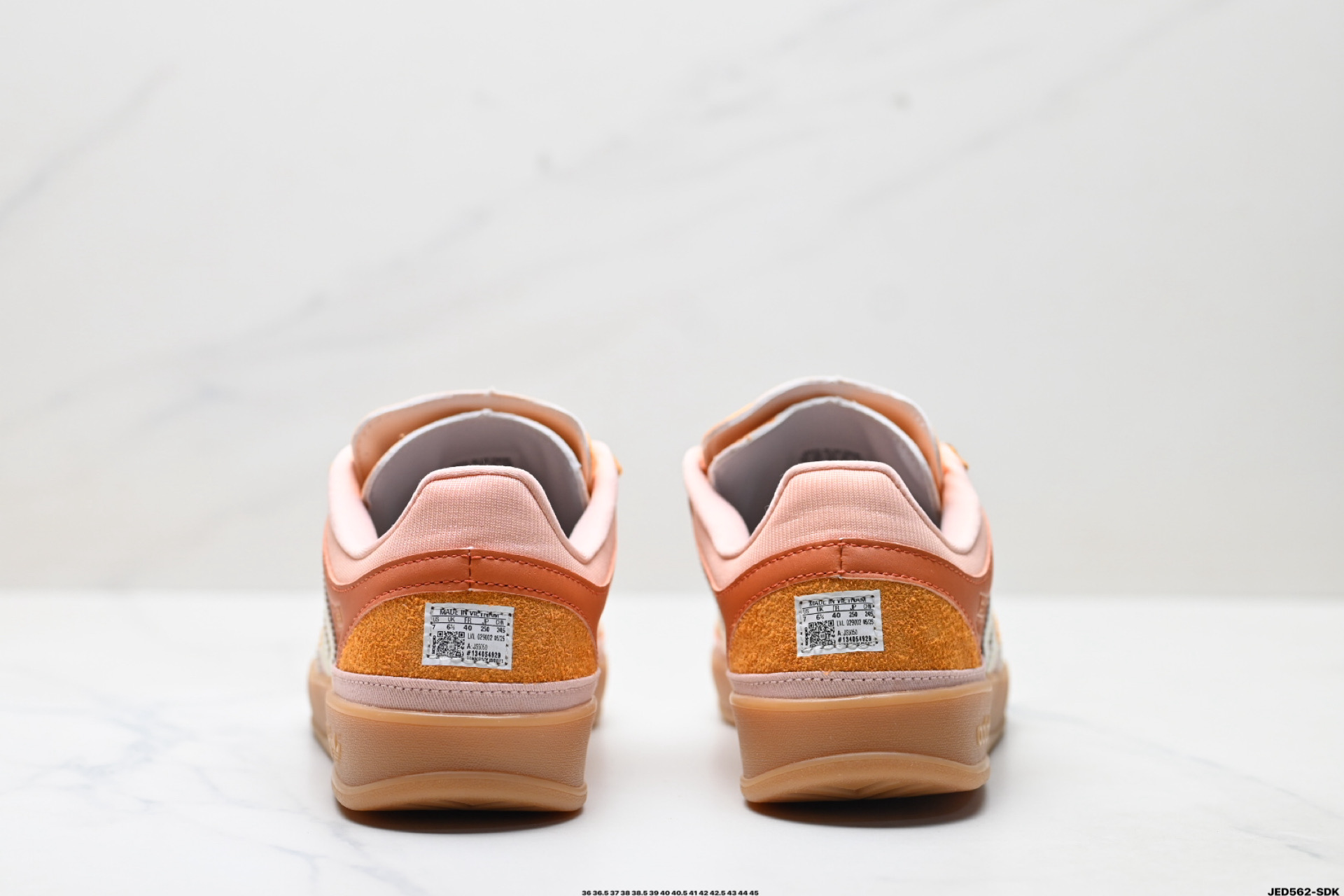 Bad Bunny x AdidOriginals Gazelle INdoor 三叶草休闲防滑耐磨低帮板鞋  JS5050