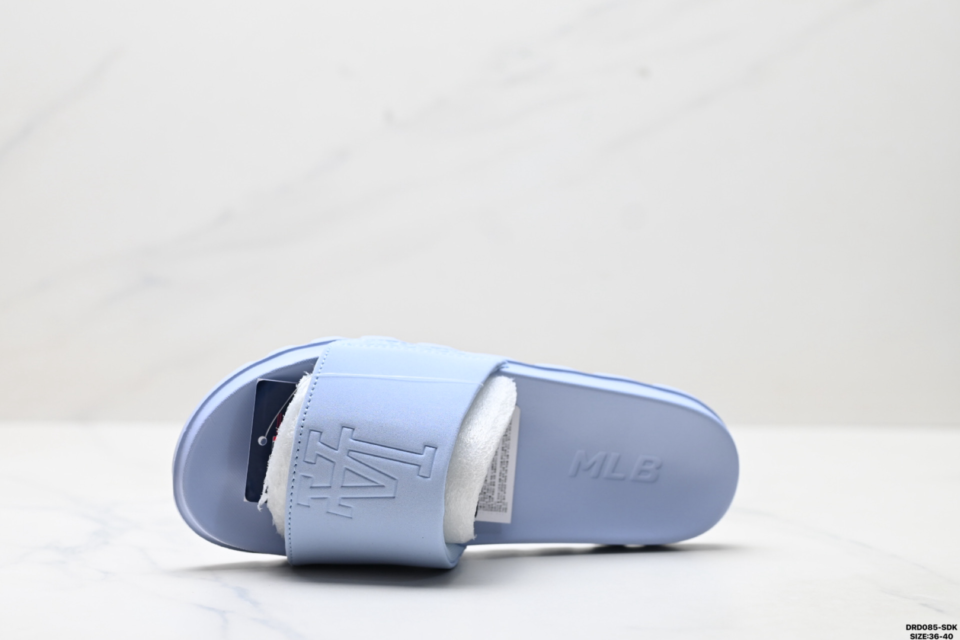 MLB MOUNDER MONOGRAM 舒适柔软 防磨一字拖鞋 3ALPSB053