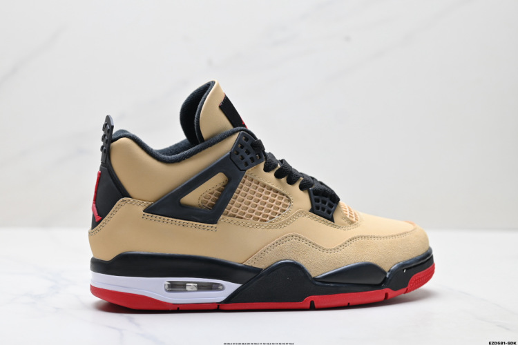 Nike Air Jordan 4 Retro: Premium Leather Basketball Shoes - IH2094-200 1 Nike Air Jordan 4 Retro: Premium Leather Basketball Shoes – IH2094-200