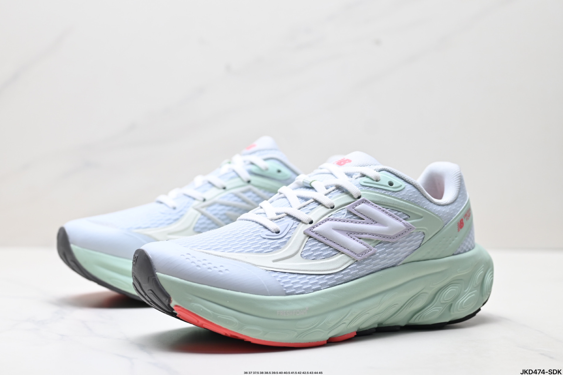 New Balance NB Fresh Foam TRN系列 舒适运动 织物防滑耐磨低帮 马拉松跑步鞋 UTRNQD