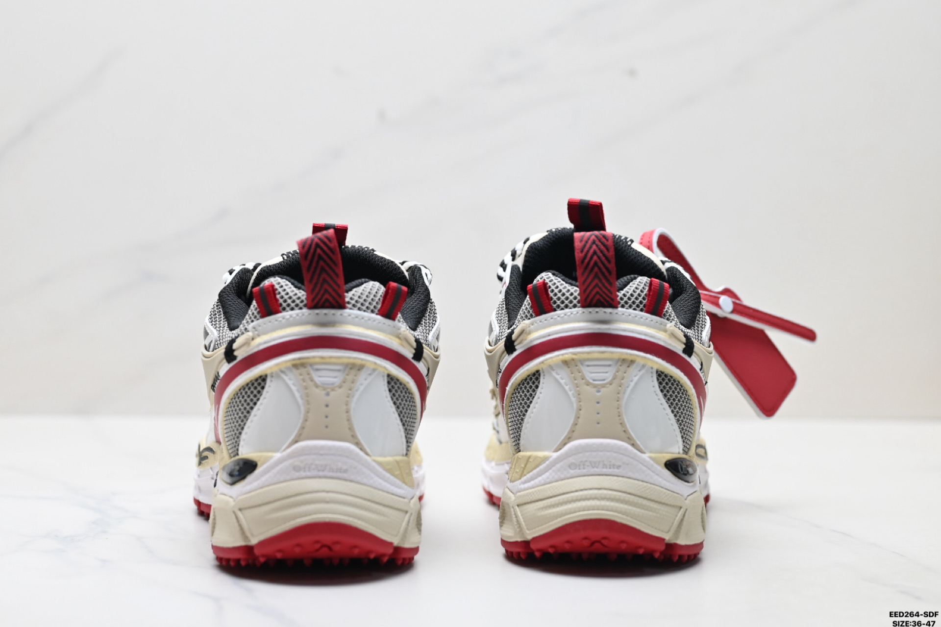 纯原OFF-WHITE Be Right Back 厚底系带 低帮 生活休闲鞋