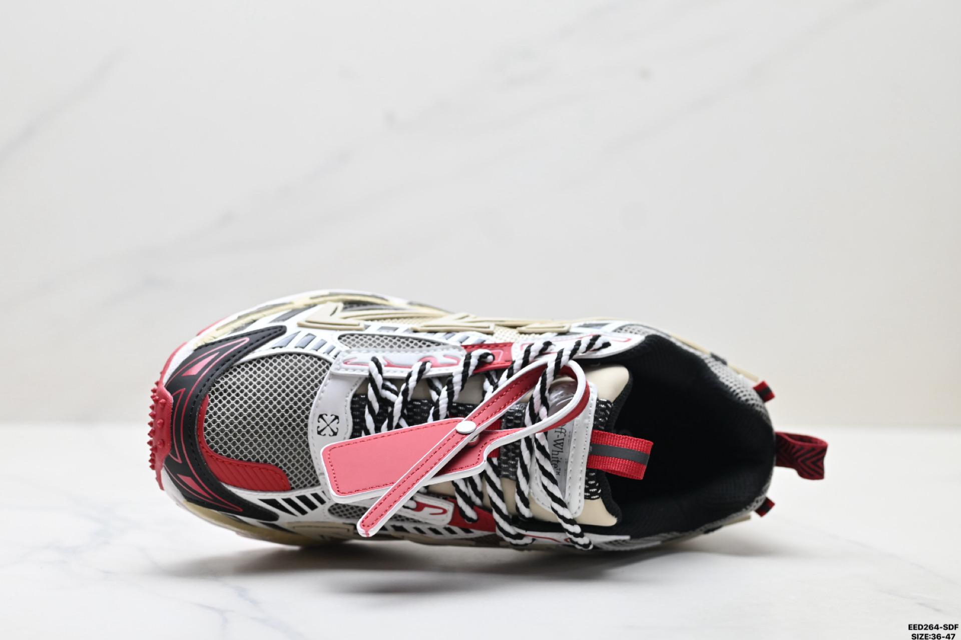 纯原OFF-WHITE Be Right Back 厚底系带 低帮 生活休闲鞋