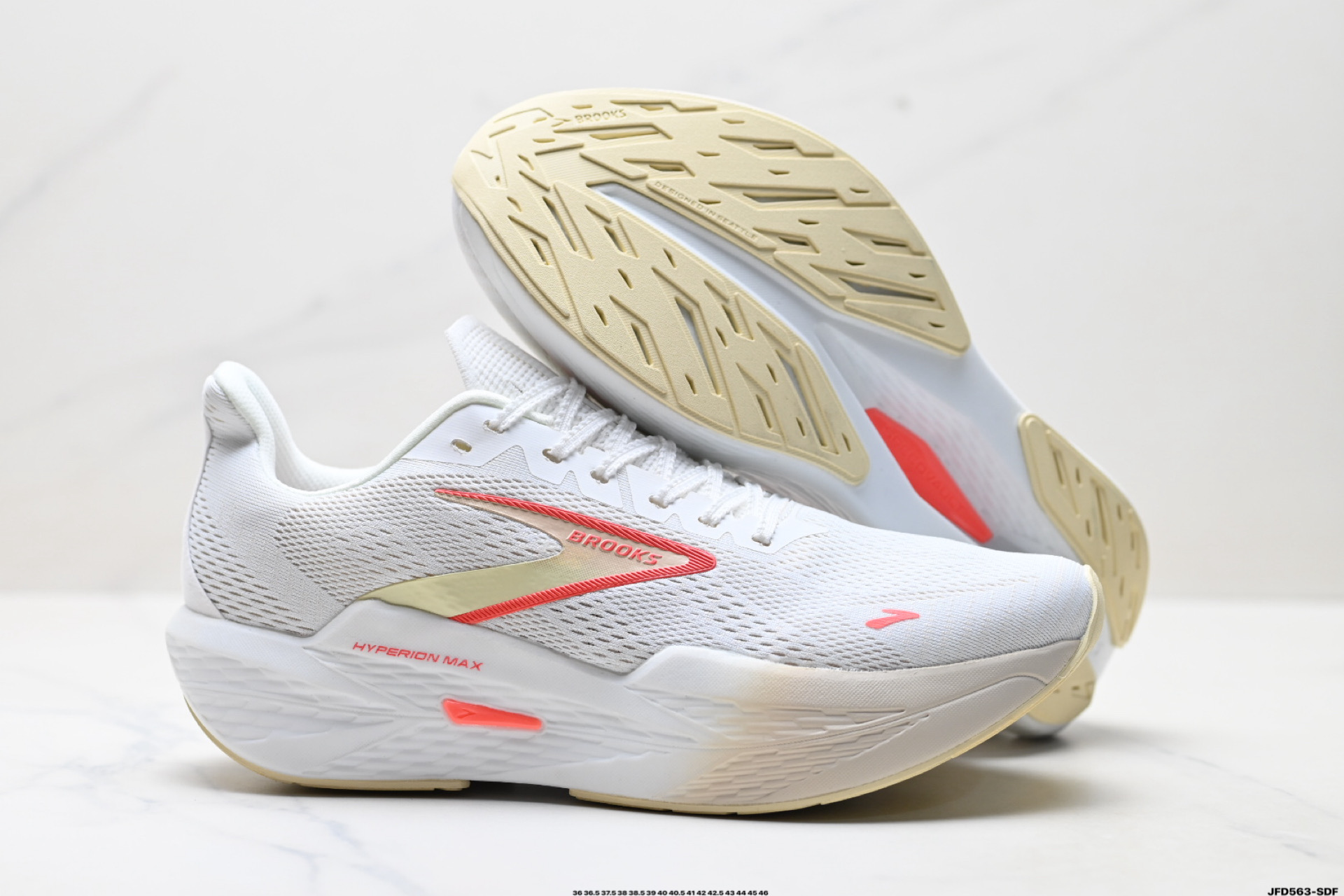 BROOKS布鲁克斯Hyperion Max 2 烈风2 减震竞速马拉松专业跑鞋 120423 1D 173