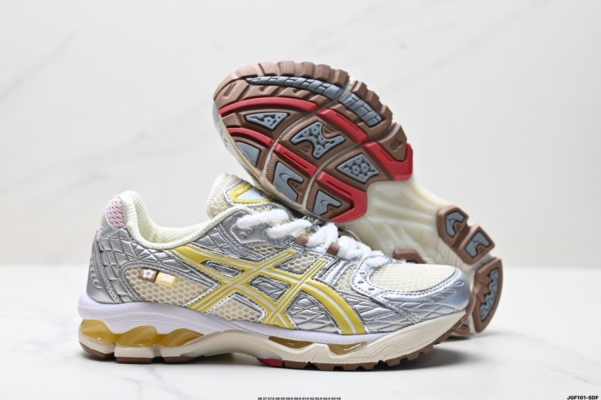 Asics GEL-Nimbus 10.1 亚瑟士 复古先锋 潮流 拼接耐磨 低帮休闲跑步鞋 1203A865-752
