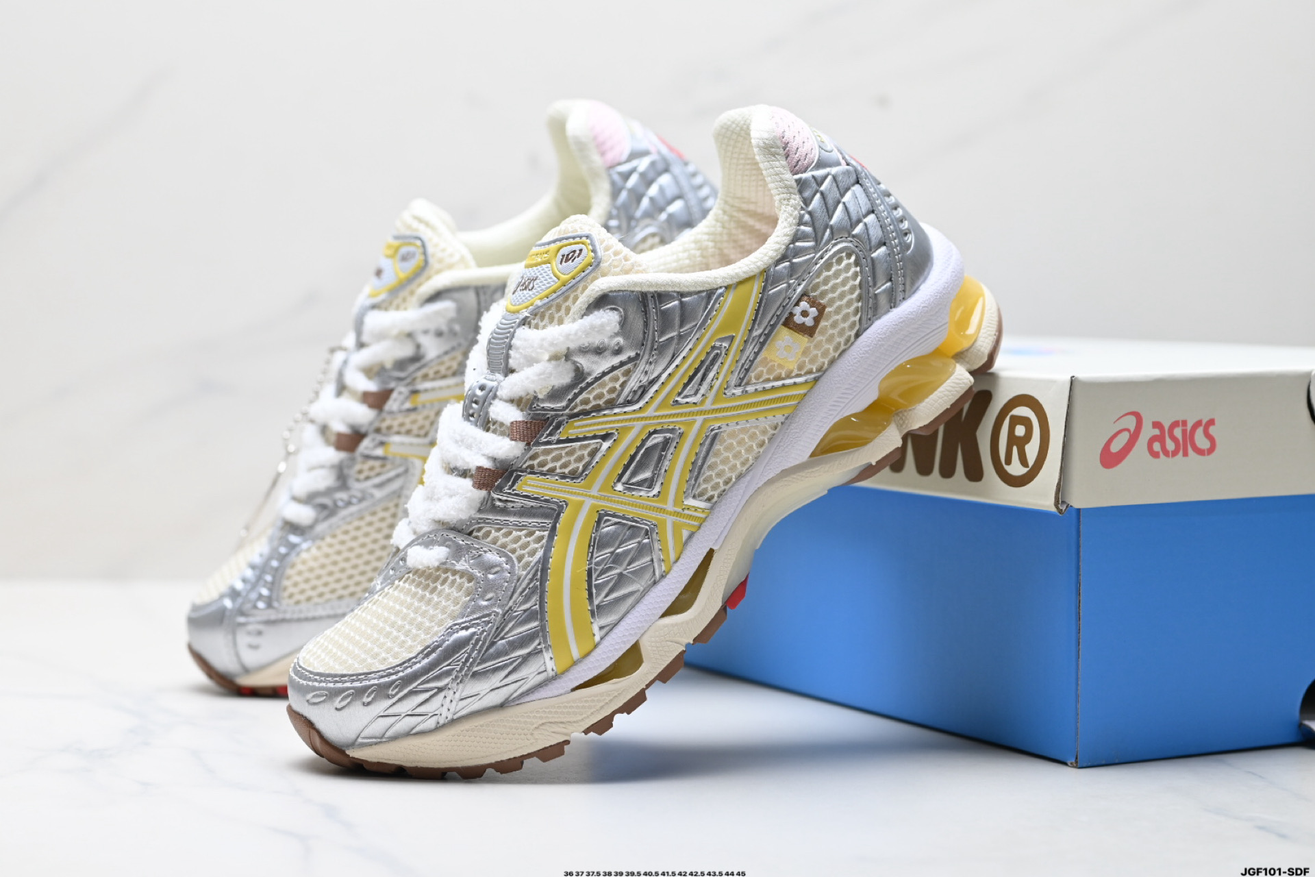 Asics GEL-Nimbus 10.1 亚瑟士 复古先锋 潮流 拼接耐磨 低帮休闲跑步鞋 1203A865-752