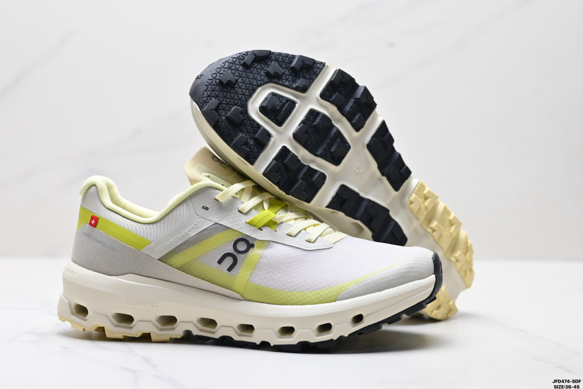 On昂跑 Cloudvista 2缓震防滑 厚底增高运动老爹鞋