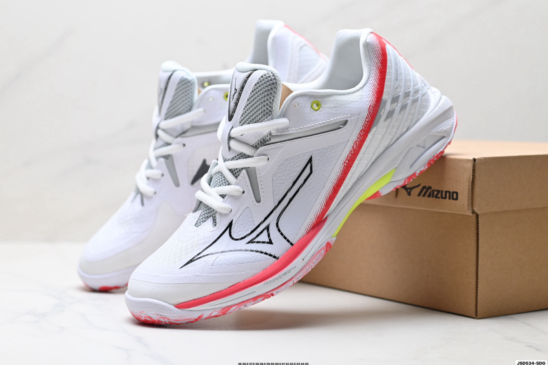 Mizuno美津浓 WAVE CLAW 3 舒适百搭 减震防滑耐磨 低帮羽毛球鞋 71GA24