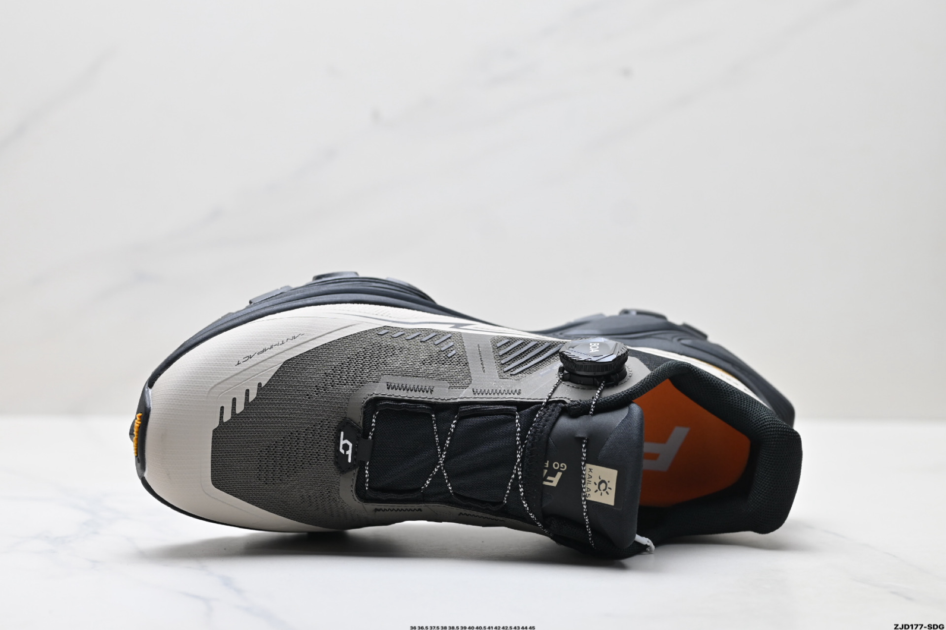 凯乐石 KAILFUGA EX3 BOA 厚底缓冲徒步跑山网布TPU减震防滑透气包裹性抗冲击轻便回弹 低帮 KS241