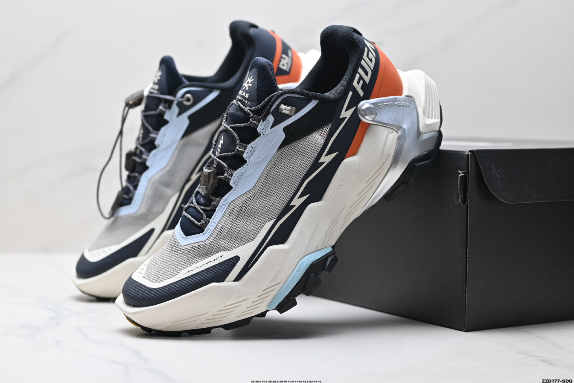 凯乐石 KAILFUGA DU 2 BOA 大坡王二代 轻越野徒步网布TPU减震防滑透气支撑回弹 低帮 超强抓地力登山鞋 BKS251