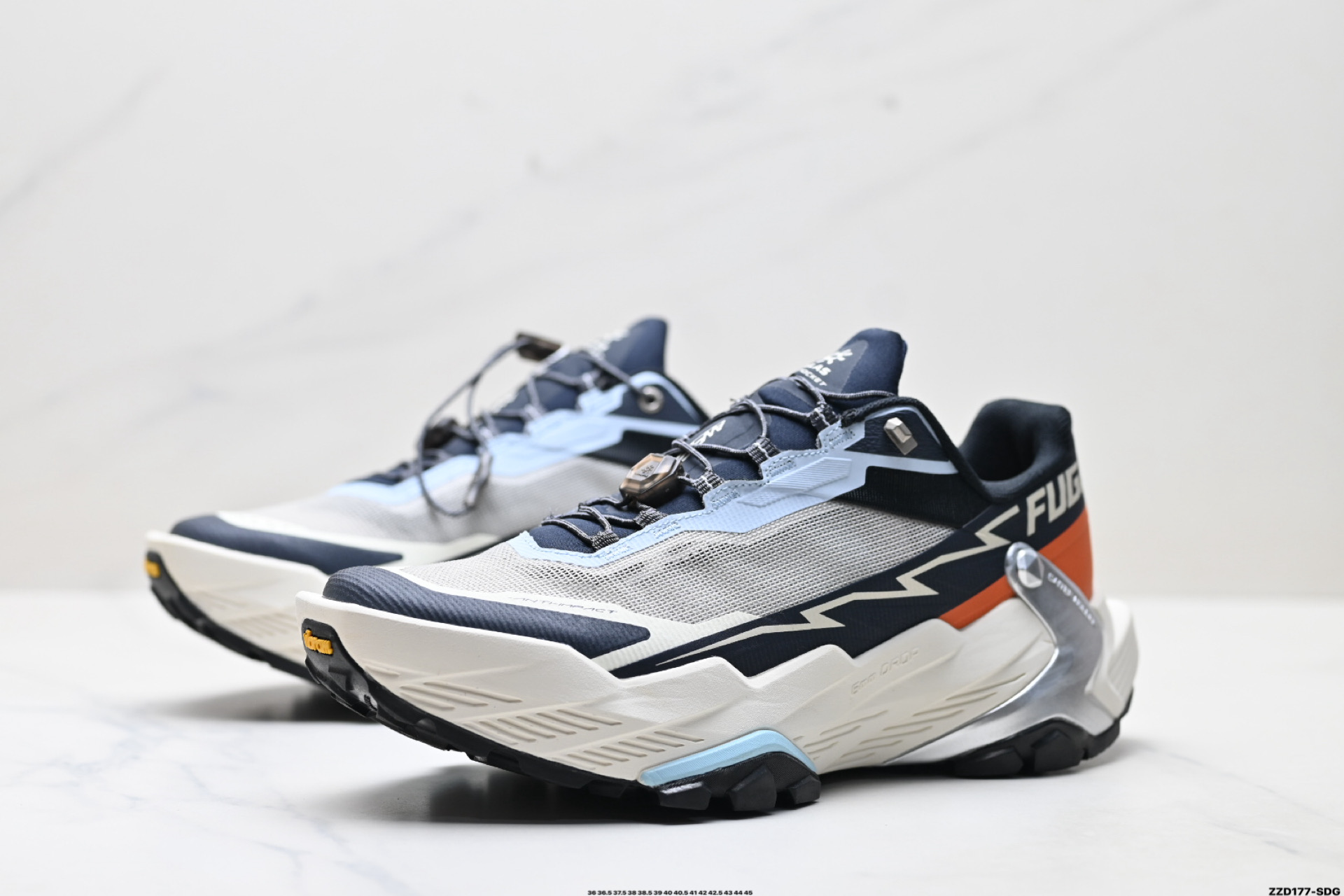 凯乐石 KAILFUGA DU 2 BOA 大坡王二代 轻越野徒步网布TPU减震防滑透气支撑回弹 低帮 超强抓地力登山鞋 BKS251