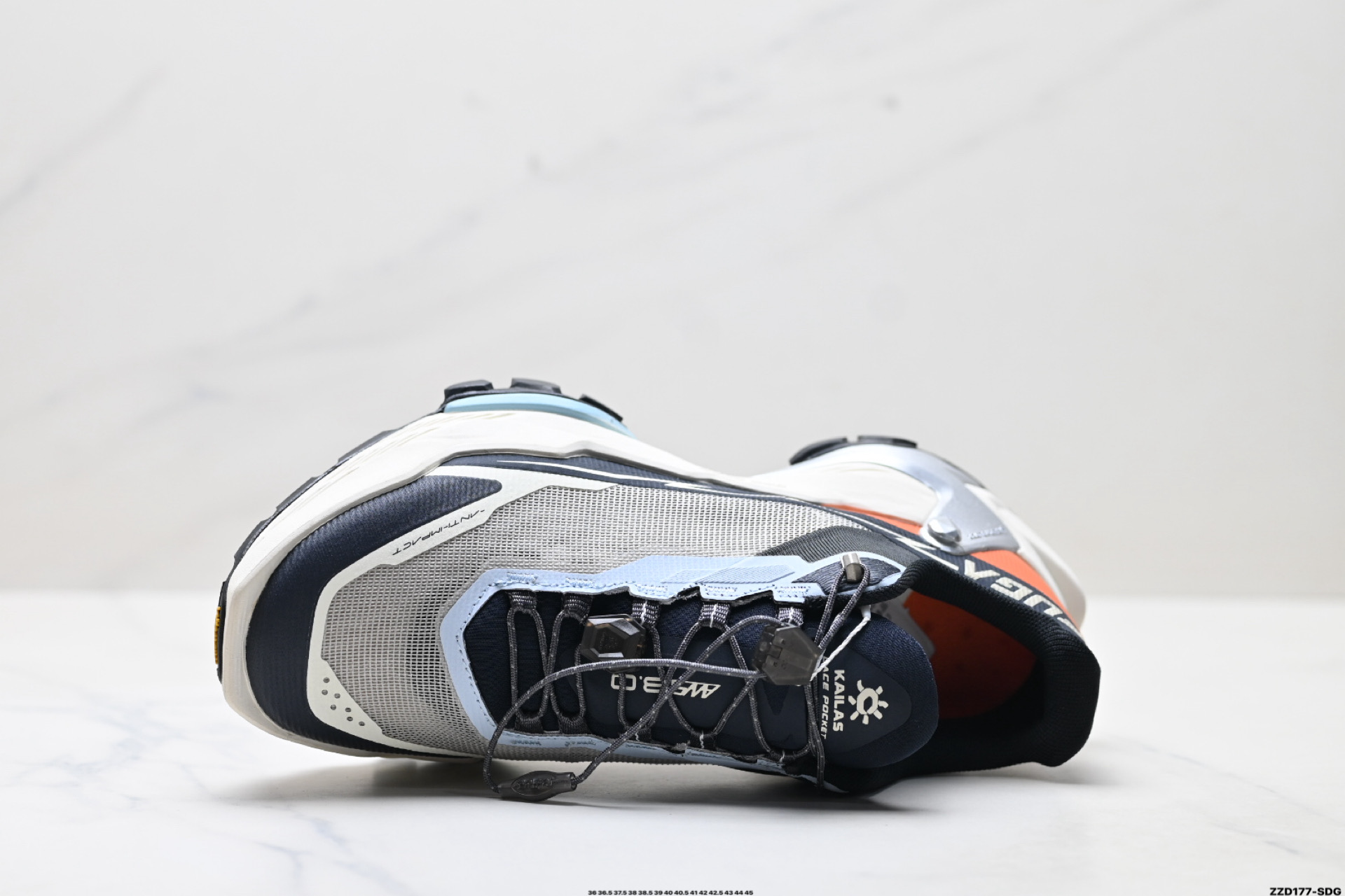 凯乐石 KAILFUGA DU 2 BOA 大坡王二代 轻越野徒步网布TPU减震防滑透气支撑回弹 低帮 超强抓地力登山鞋 BKS251