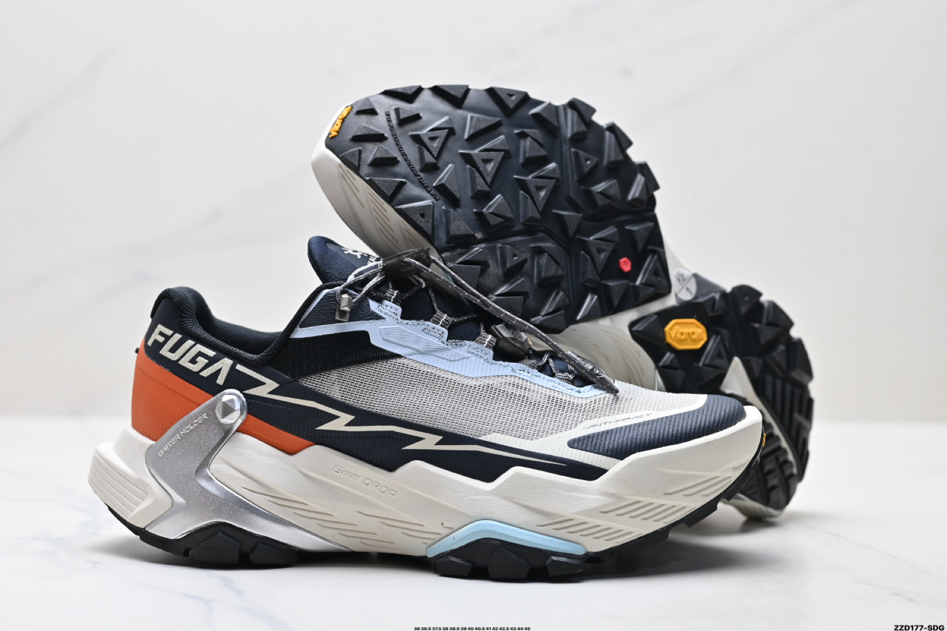 凯乐石 KAILFUGA DU 2 BOA 大坡王二代 轻越野徒步网布TPU减震防滑透气支撑回弹 低帮 超强抓地力登山鞋 BKS251