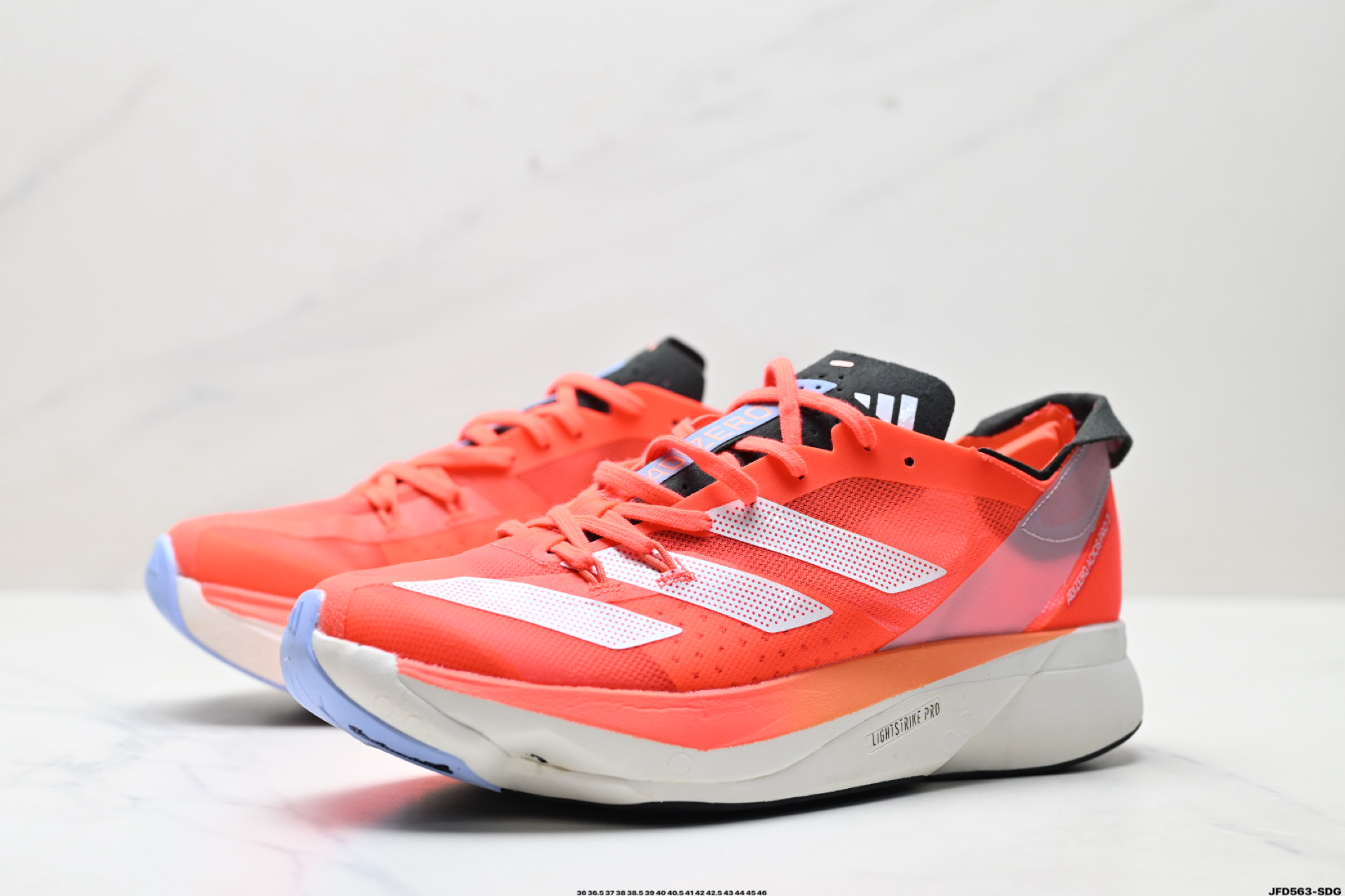 AdidAdizero Adios Pro 3 W马拉松飞线贾卡轻质透气休闲运动跑步鞋  GX9777