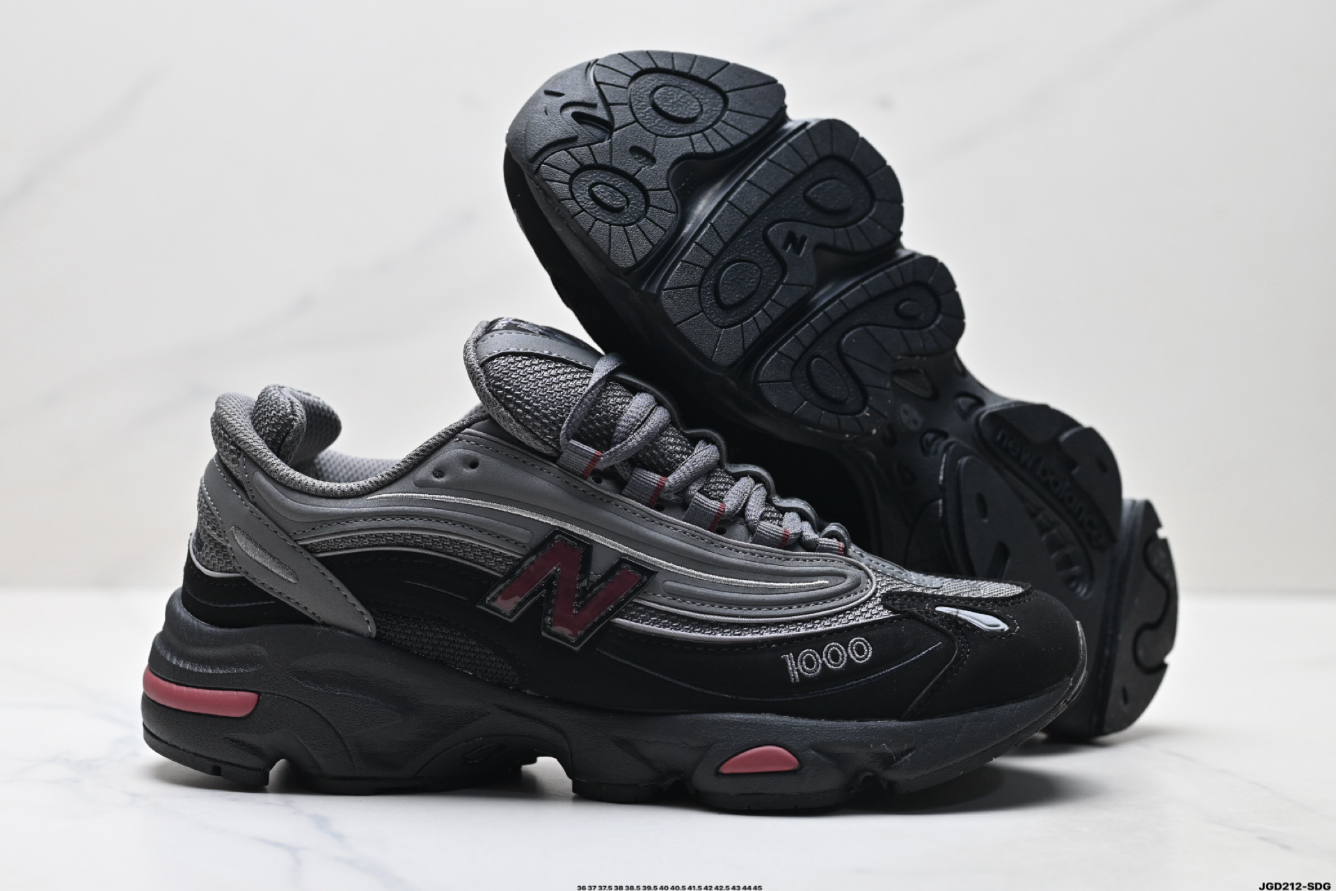 新百伦New Balance 1000 系列低帮复古老爹风休闲运动跑步鞋  M1000JBR