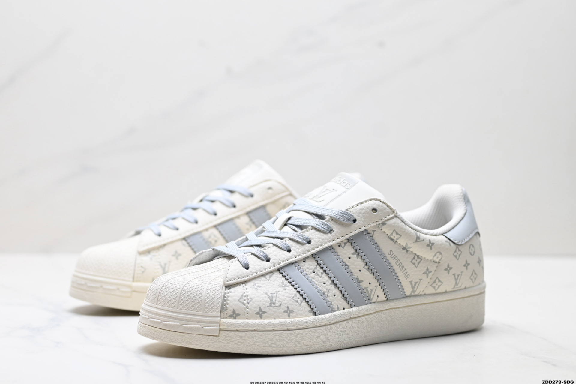 AdidOriginals Superstar 阿迪达斯 三叶草 贝壳头’DIY’系列低帮经典百搭休闲运动板鞋 DS0012