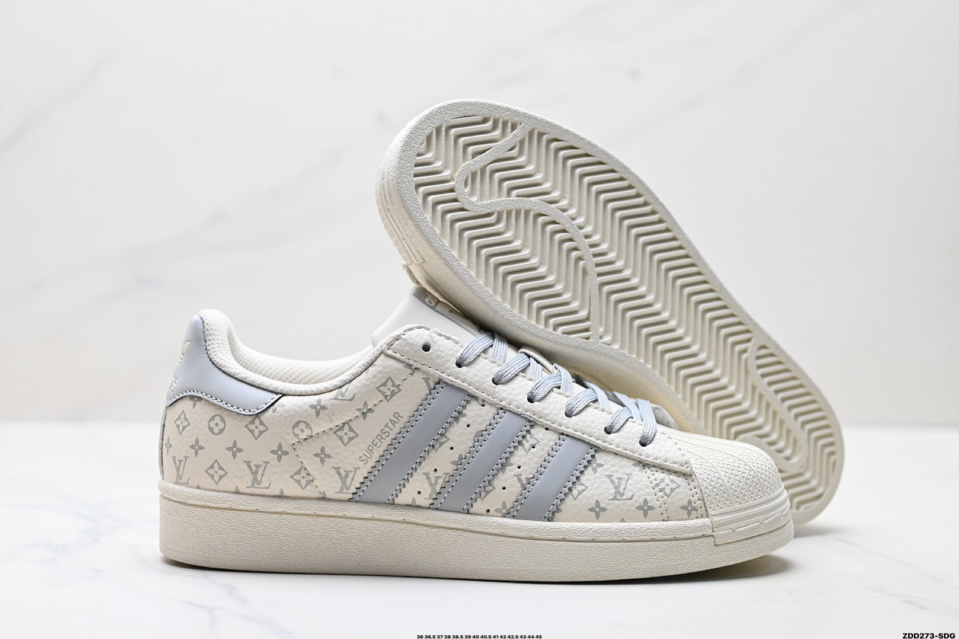 AdidOriginals Superstar 阿迪达斯 三叶草 贝壳头’DIY’系列低帮经典百搭休闲运动板鞋 DS0012