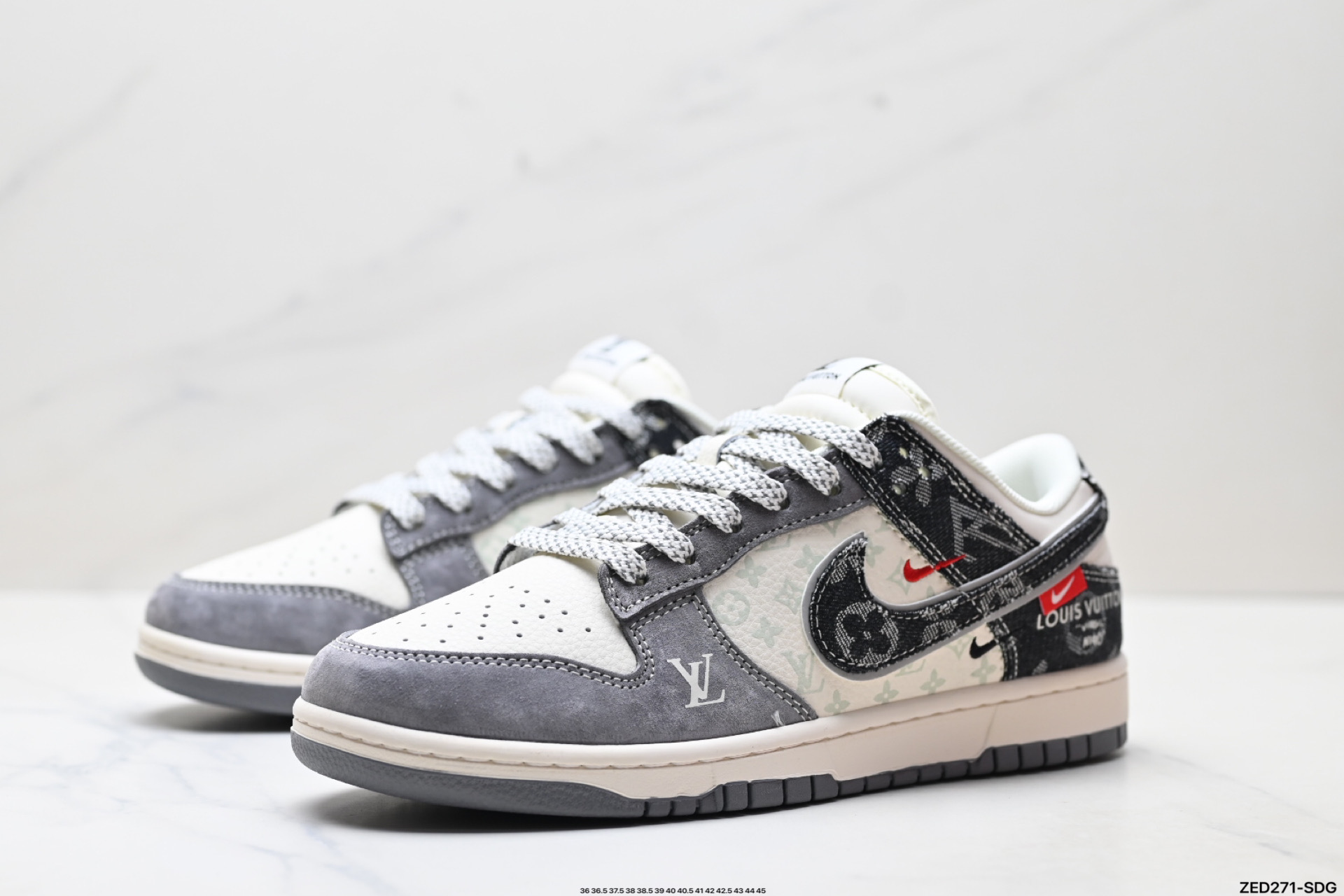 270 Nike Dunk Low Retro ‘DIY高端定制’耐克 低帮休闲运动板鞋  YX5066-387