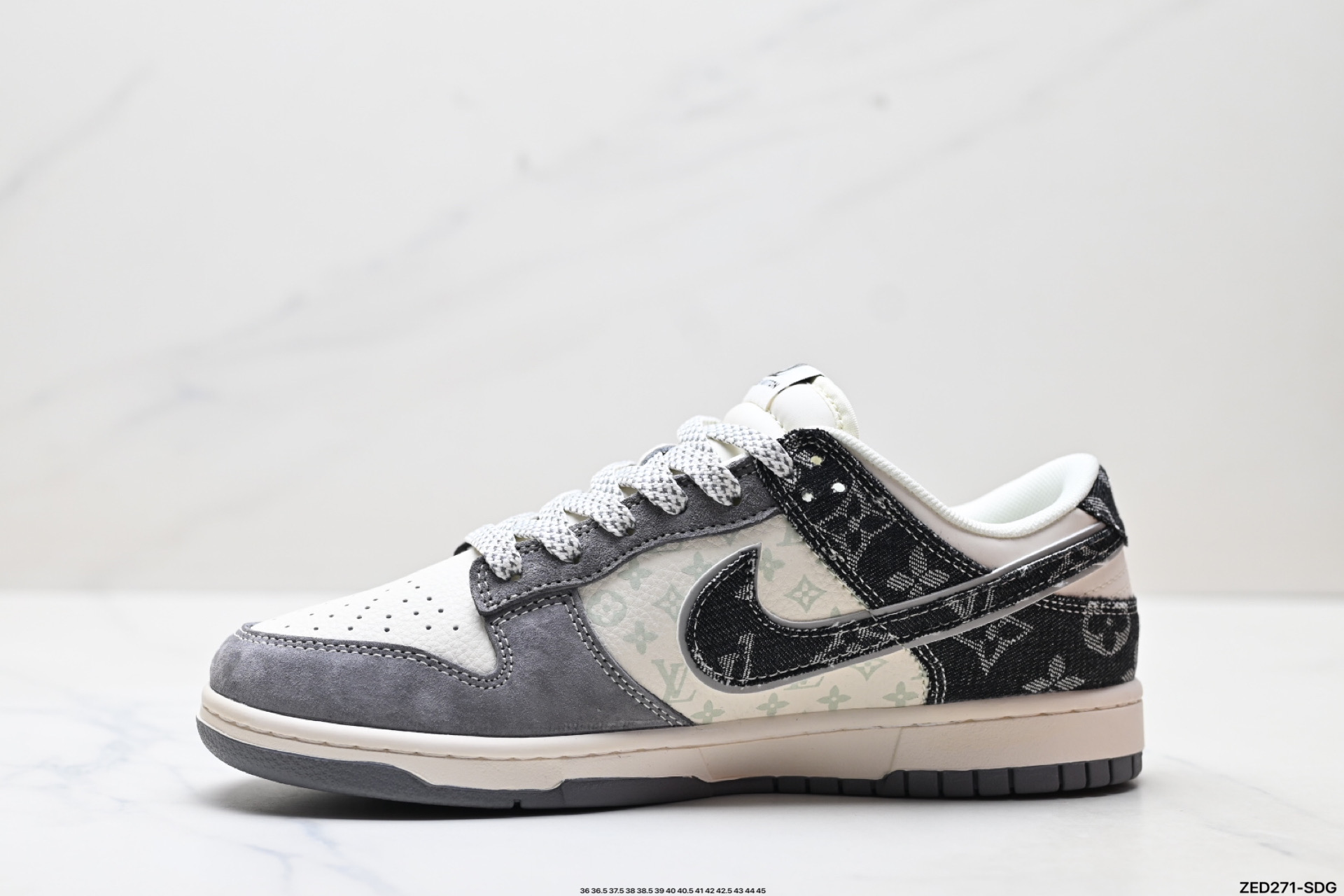 270 Nike Dunk Low Retro ‘DIY高端定制’耐克 低帮休闲运动板鞋  YX5066-387