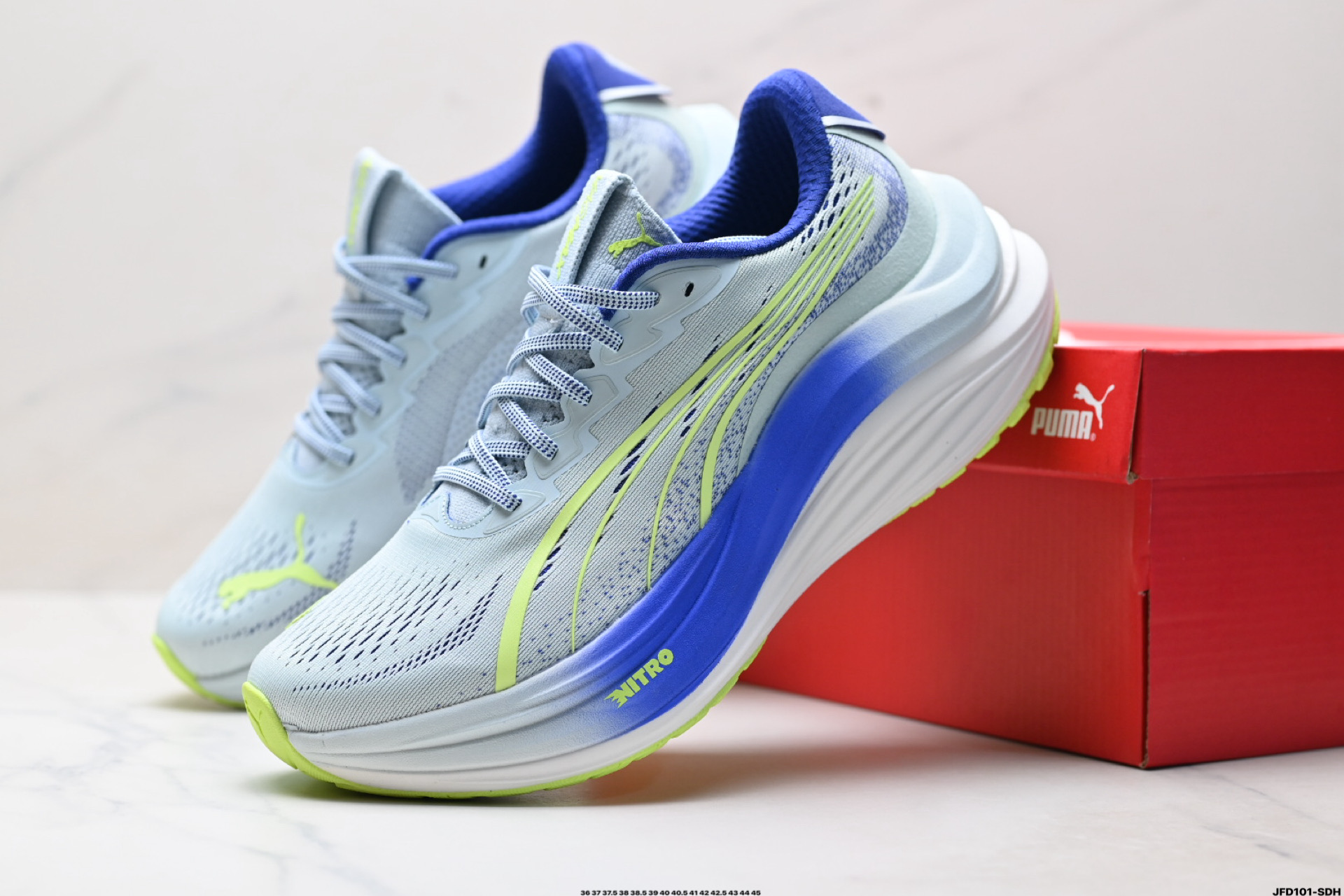 180 PUMA Deviate NITRO 彪马 缓震训练跑鞋透气 舒适防滑耐磨 低帮 休闲跑步鞋 310089-02