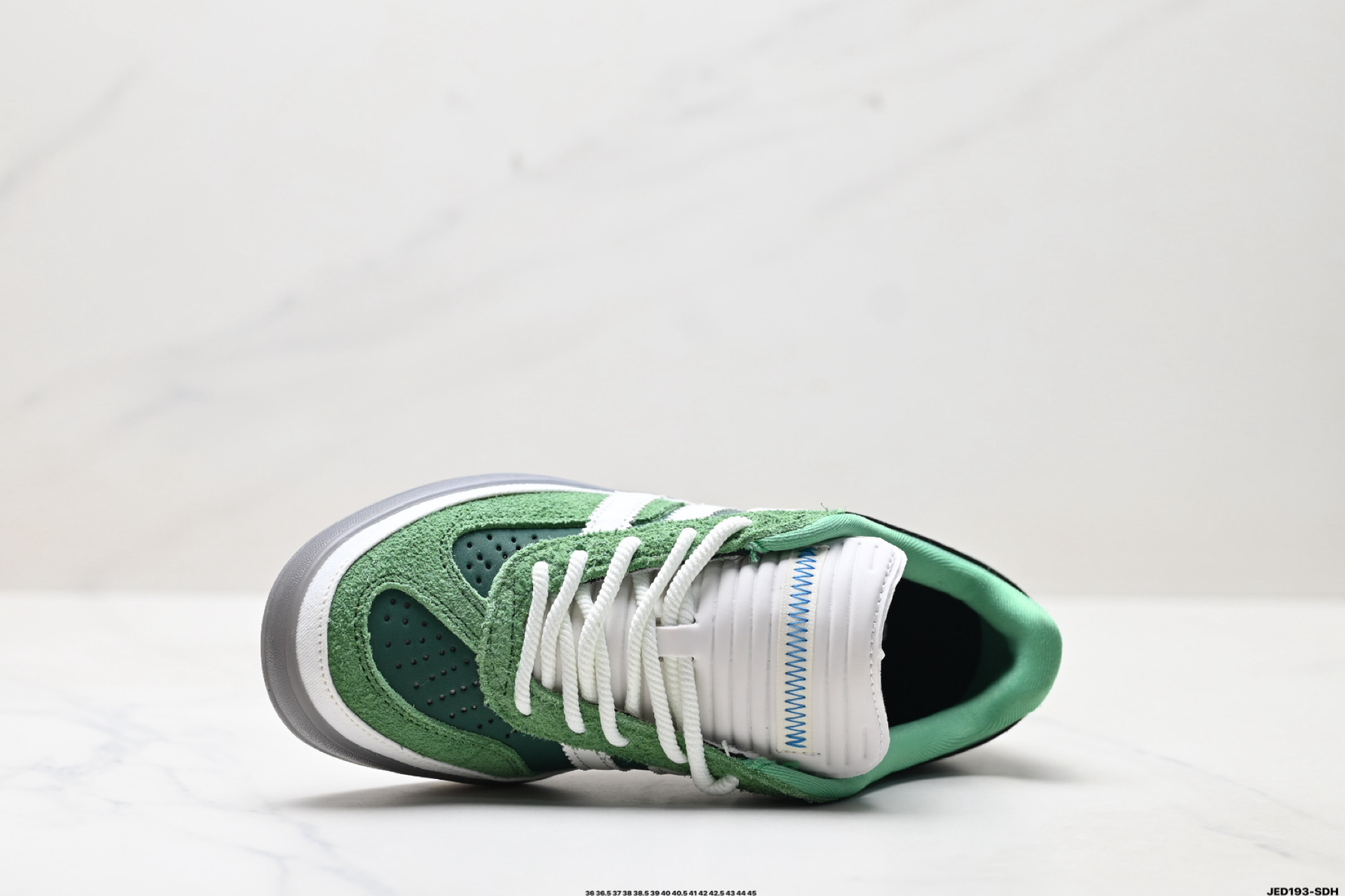 Bad Bunny x AdidOriginals Gazelle INdoor 三叶草休闲防滑耐磨低帮板鞋 JS5049