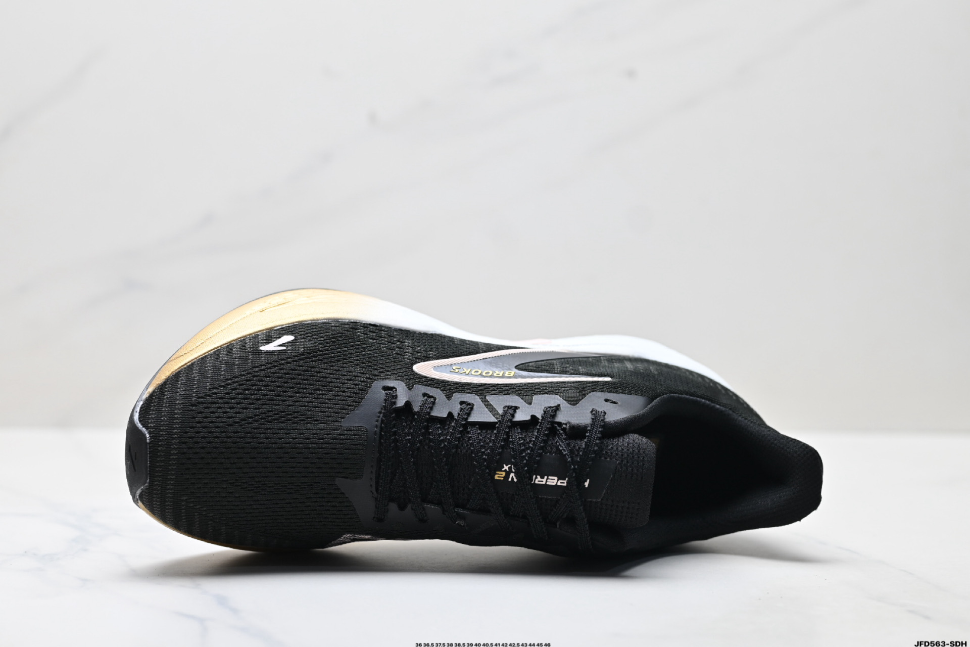 BROOKS布鲁克斯Hyperion Max 2 烈风2 减震竞速马拉松专业跑鞋 110434 1D 098