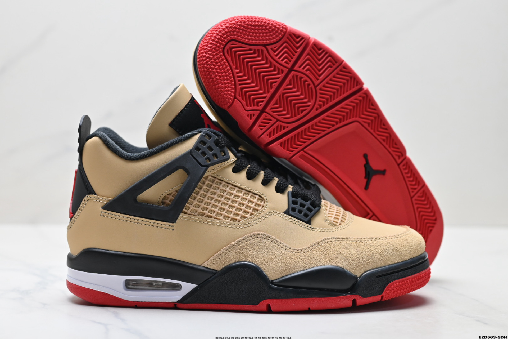 380 纯原Nike Air Jordan 4 Retro 耐克迈克尔·乔丹AJ4代中帮复古休闲运动文化篮球鞋 IH2094-200
