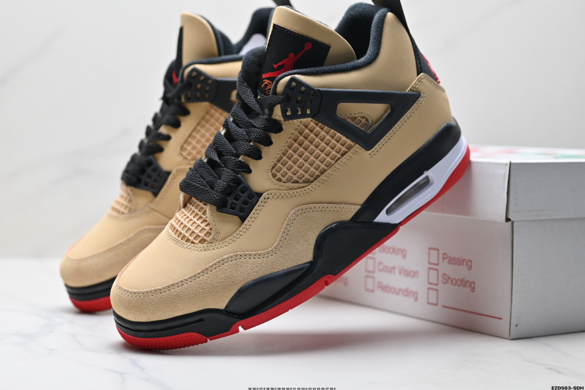 380 纯原Nike Air Jordan 4 Retro 耐克迈克尔·乔丹AJ4代中帮复古休闲运动文化篮球鞋 IH2094-200