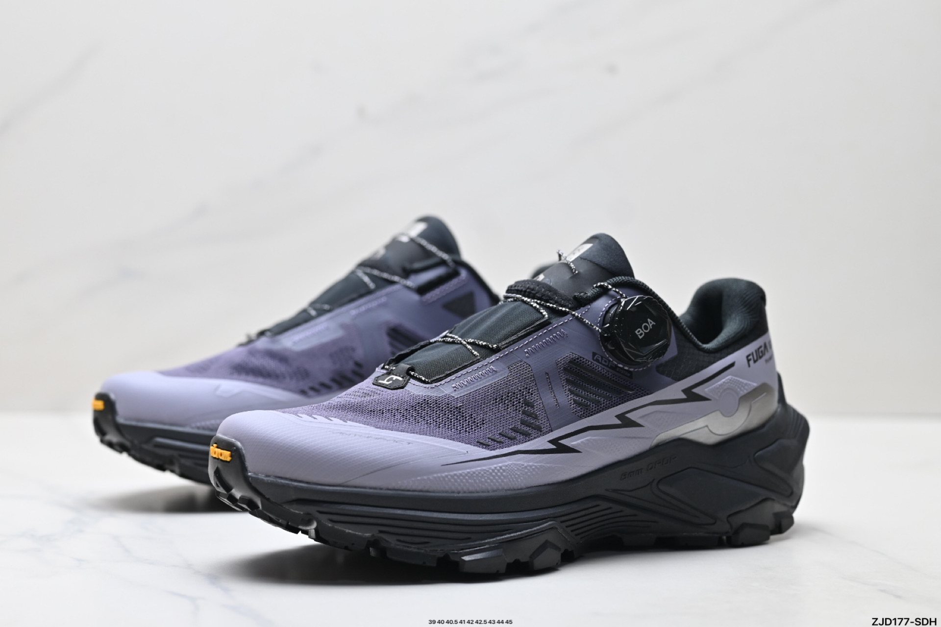 凯乐石 KAILFUGA EX3 BOA 厚底缓冲徒步跑山网布TPU减震防滑透气包裹性抗冲击轻便回弹  KS251