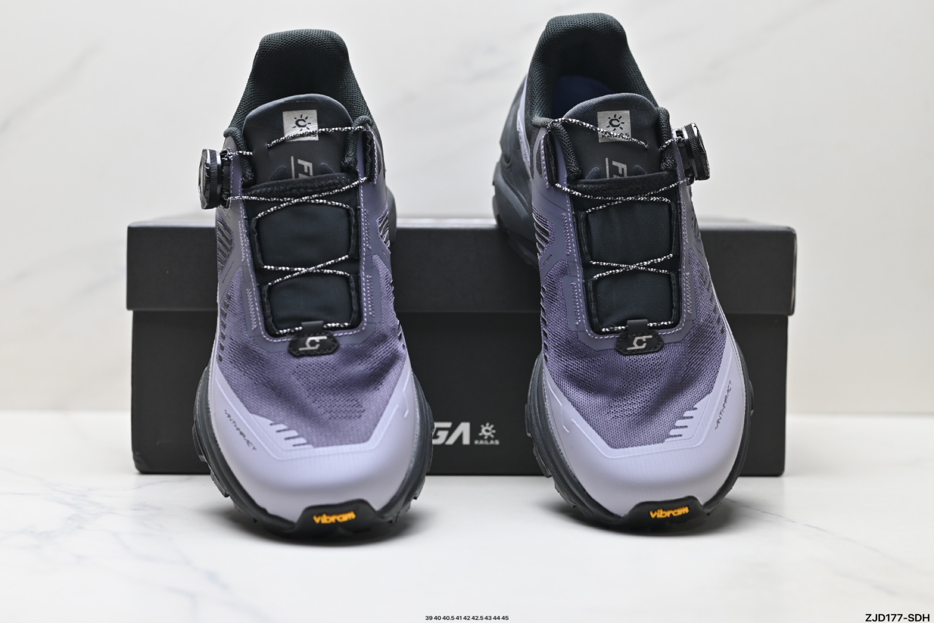 凯乐石 KAILFUGA EX3 BOA 厚底缓冲徒步跑山网布TPU减震防滑透气包裹性抗冲击轻便回弹  KS251