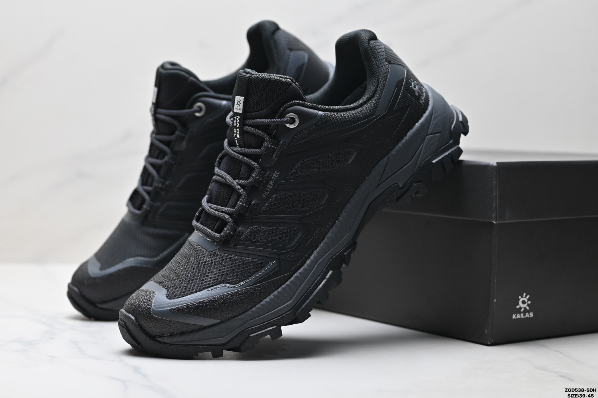 凯乐石KAIL远征5 FLT 舒适简约经典登山 防滑耐磨防水 低帮 徒步鞋  KKS251