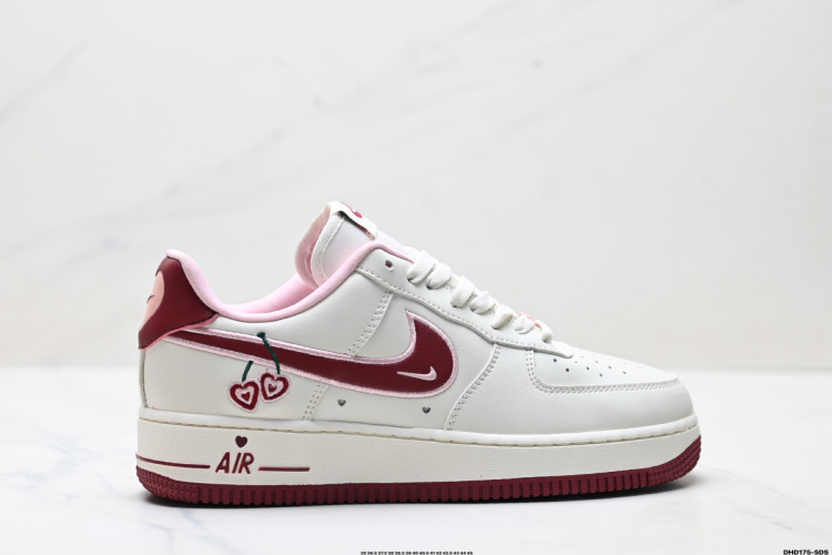 Nike Air Force 1 '07 Low White/Team Red/Pink Women's Shoe FD4616-161 1 Nike Air Force 1 ’07 Low White/Team Red/Pink Women’s Shoe FD4616-161