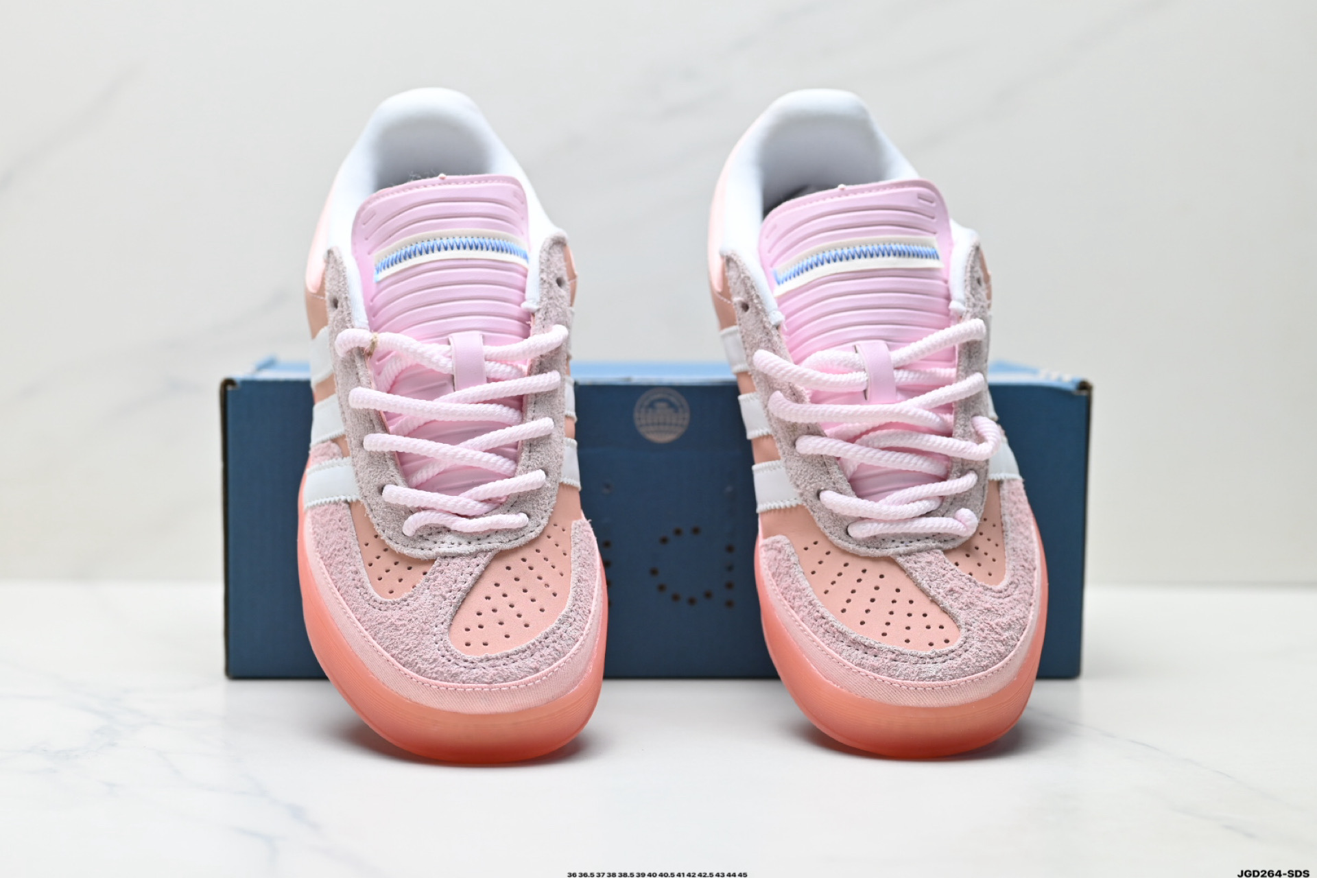 Bad Bunny x AdidOriginals Gazelle INdoor 三叶草休闲防滑耐磨低帮板鞋  JS5052-莆田鞋,莆田鞋货源,高仿鞋,高仿鞋货源,安福档口,莆田高仿鞋,莆田鞋批发,高仿鞋批发,莆田高仿运动鞋,高仿运动鞋,莆田运动鞋 Bad Bunny x AdidOriginals Gazelle INdoor 三叶草休闲防滑耐磨低帮板鞋  JS5052