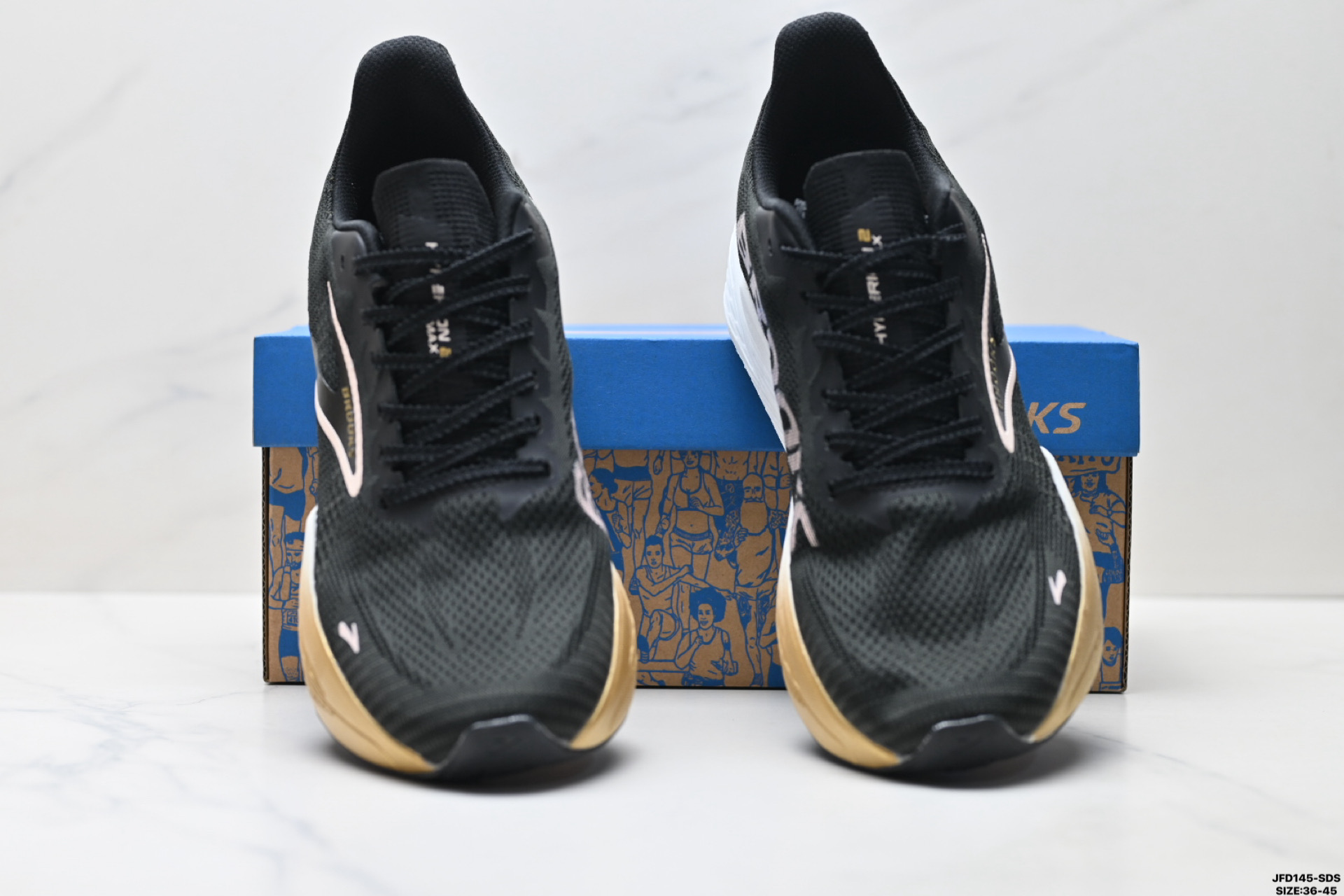 BROOKS布鲁克斯Hyperion Max 2 烈风2 减震竞速马拉松专业跑鞋 110434 1D 098