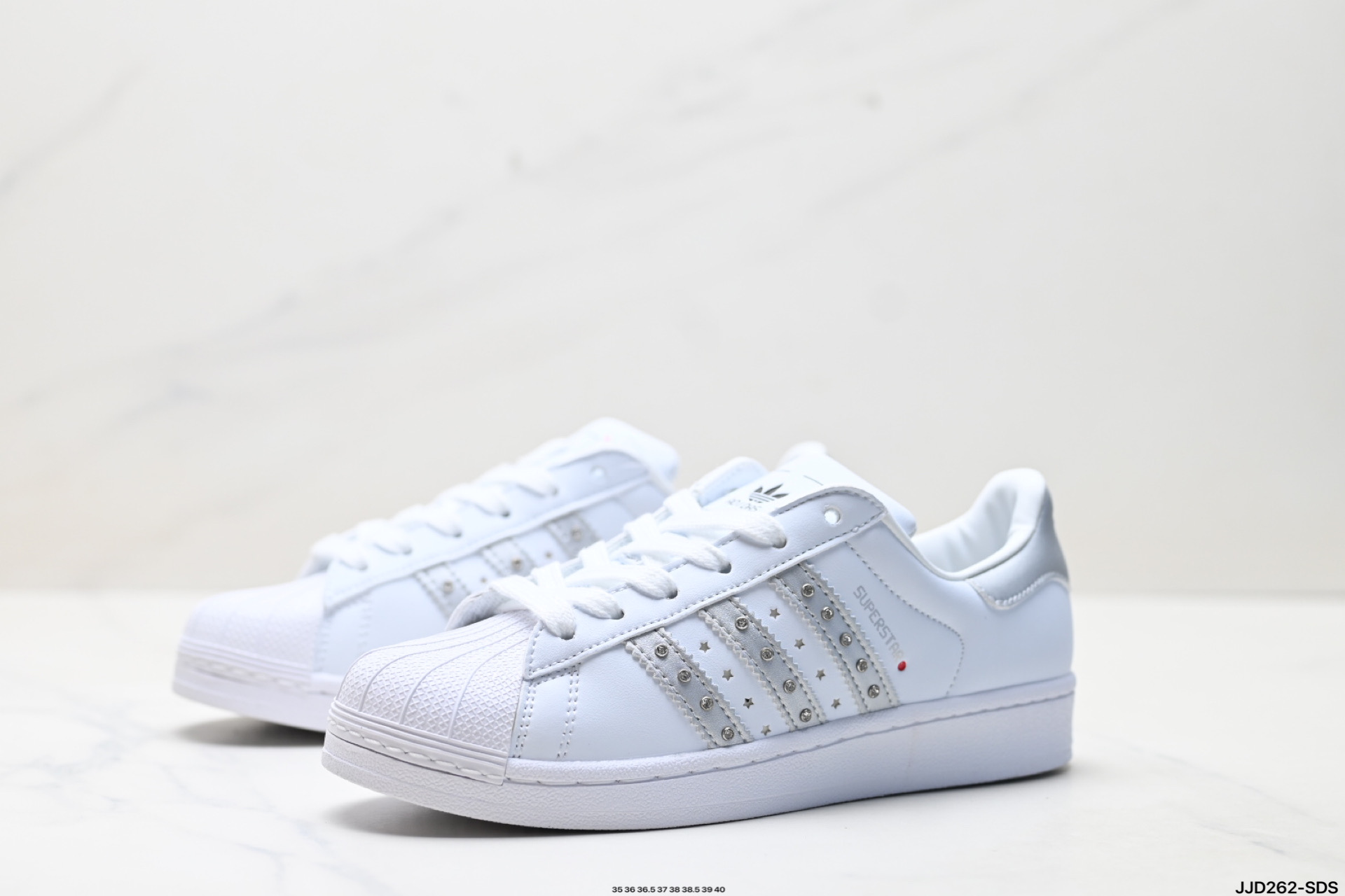 阿迪达斯Adidas三叶草 Originals Superstar贝壳头系列低帮经典百搭休闲运动板鞋 JH7056