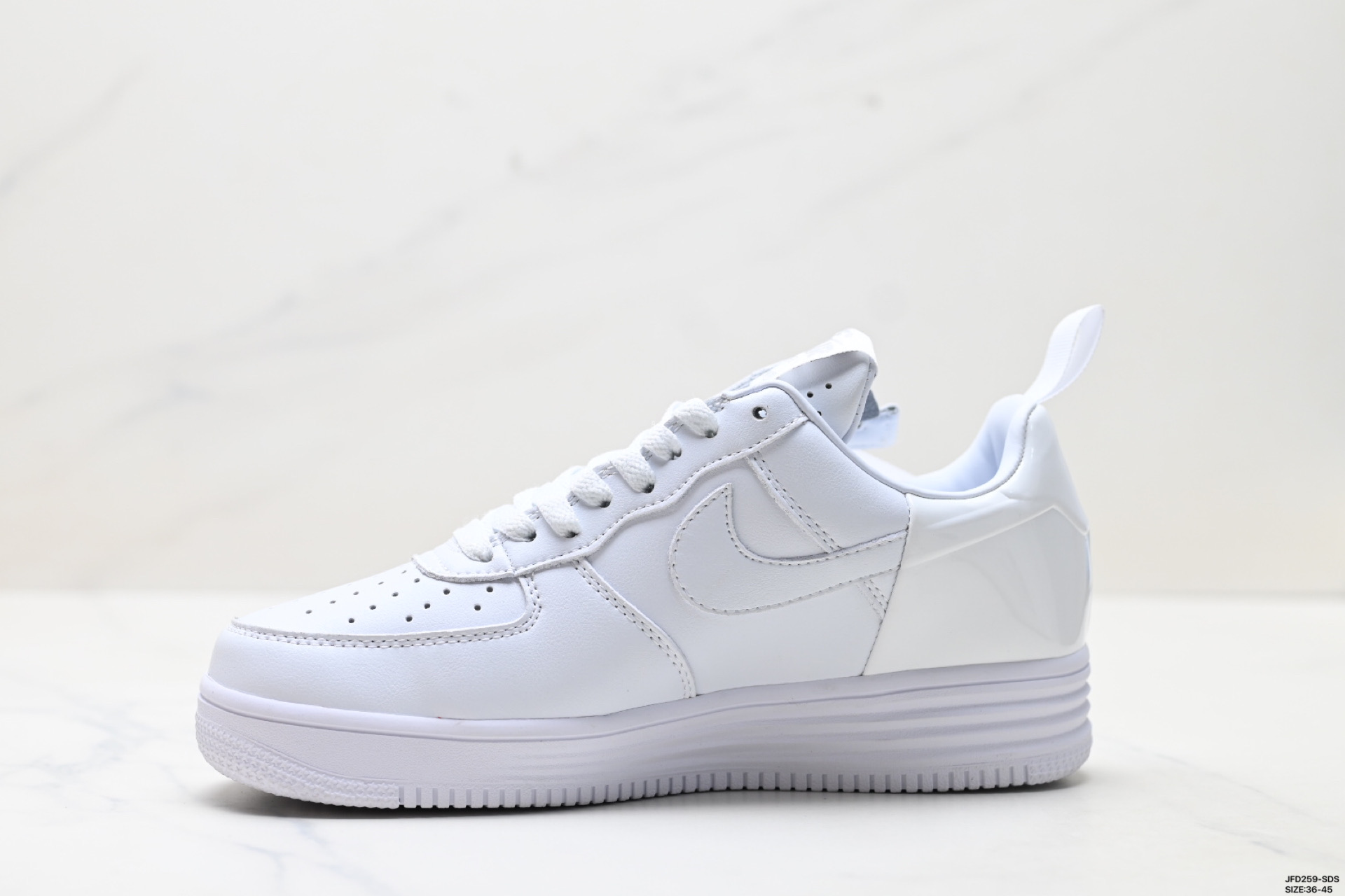 Acronym x Nike Lunar force 1 空军联名款 拉链 休闲 包裹性耐磨 低帮 板鞋  AJ6247-100