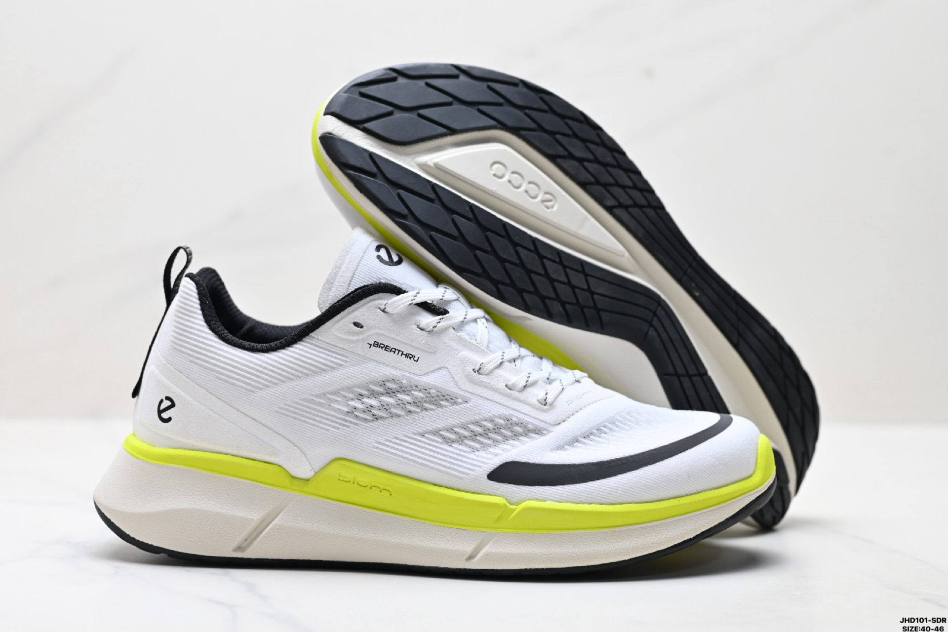 Ecco爱步 Biom 2.2 breathru 时尚圆头 低帮 生活休闲鞋 830753-001