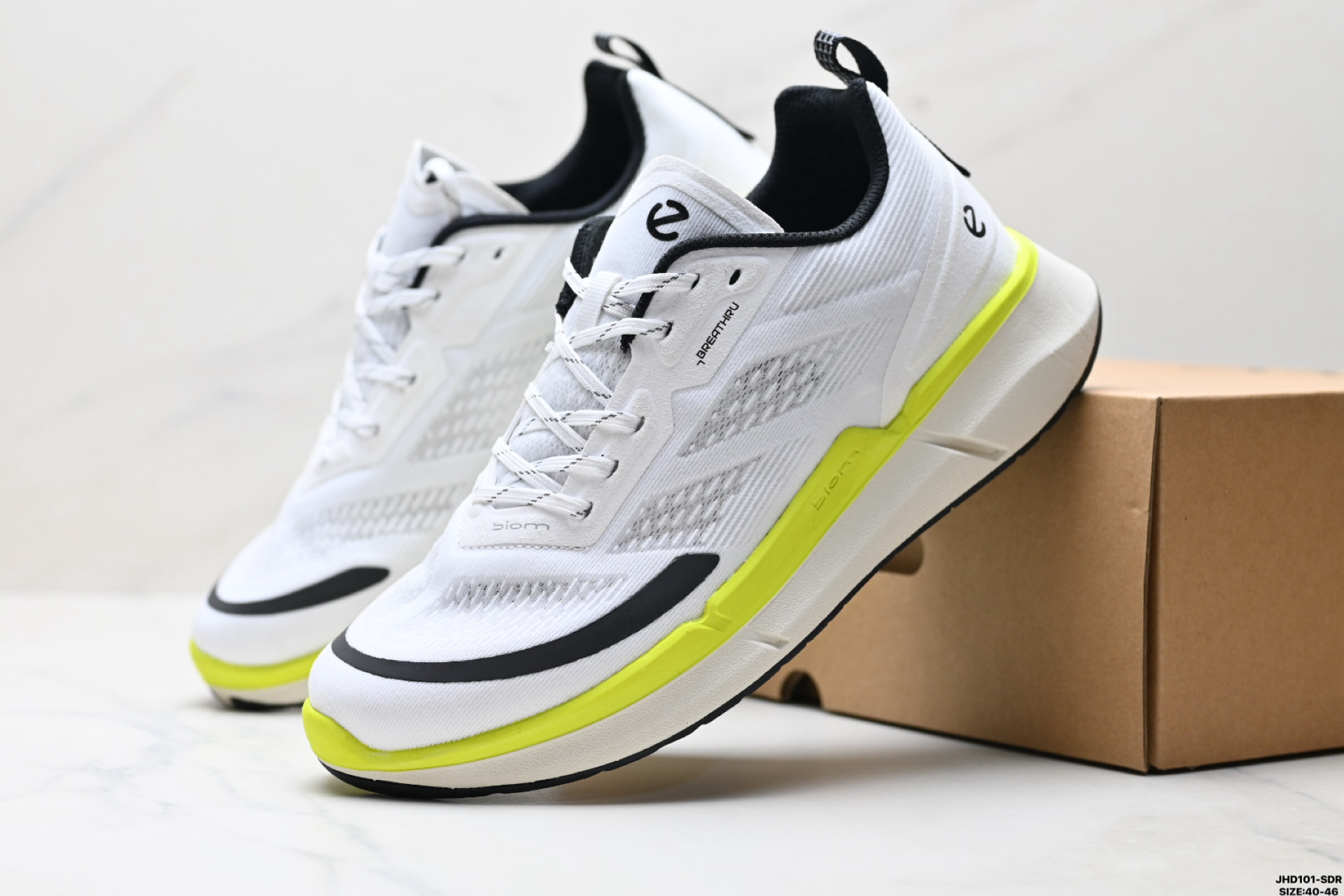 Ecco爱步 Biom 2.2 breathru 时尚圆头 低帮 生活休闲鞋 830753-001