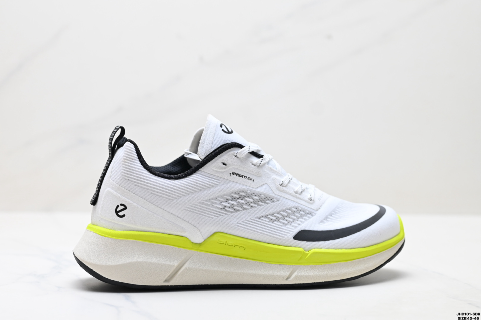 Ecco爱步 Biom 2.2 breathru 时尚圆头 低帮 生活休闲鞋 830753-001