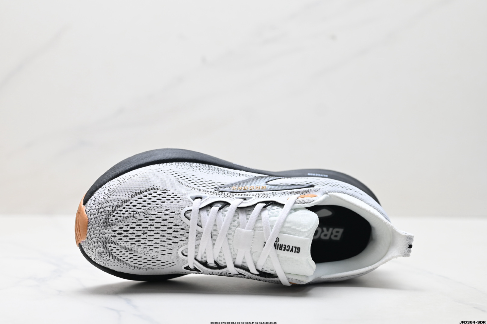 Brooks布鲁克斯Glycerin甘油22跑鞋男子缓震马拉松氮气慢跑鞋 110445 2E 135