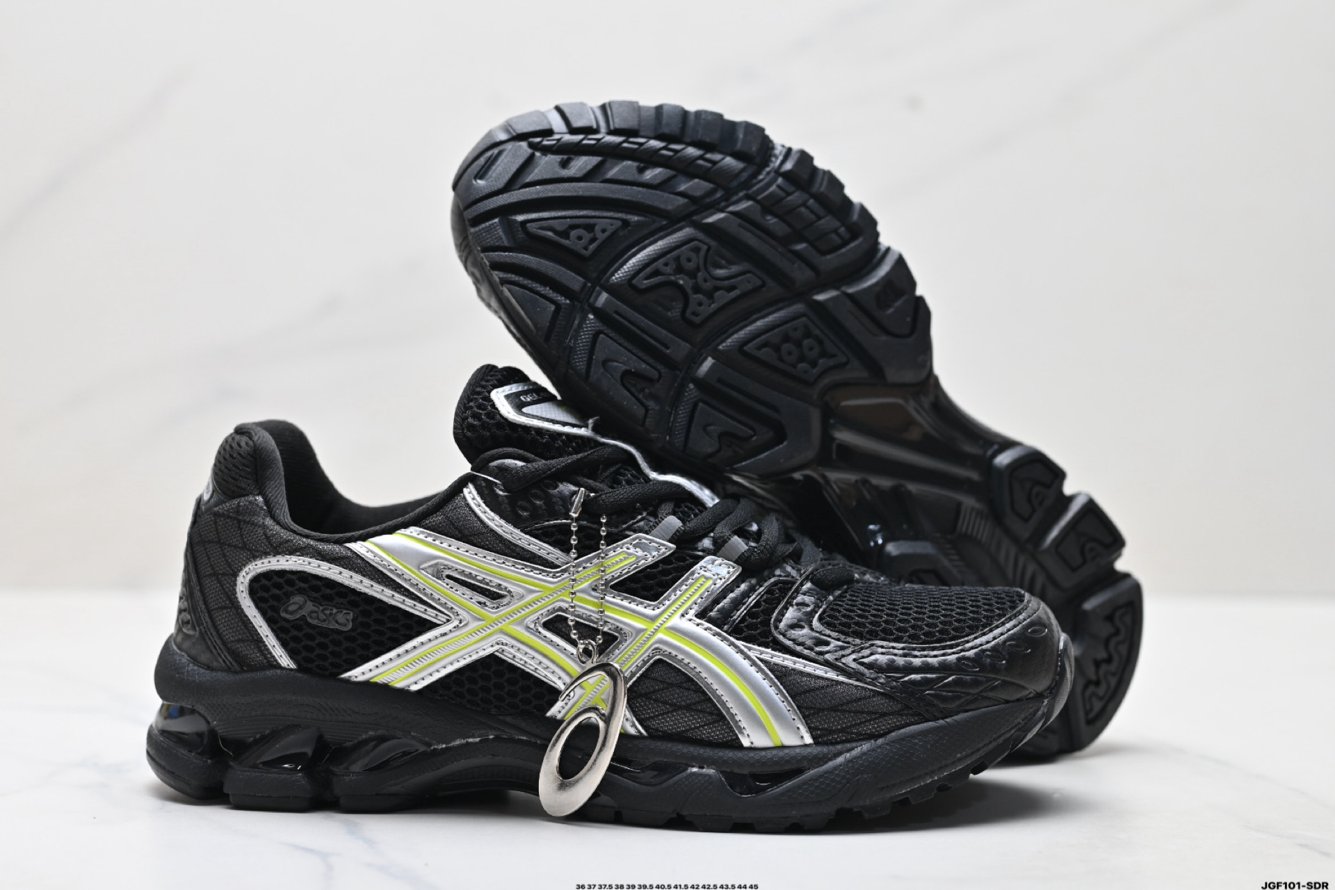 195 Asics GEL-Nimbus 10.1 亚瑟士 复古先锋 潮流 拼接耐磨 低帮休闲跑步鞋 1203A844-001