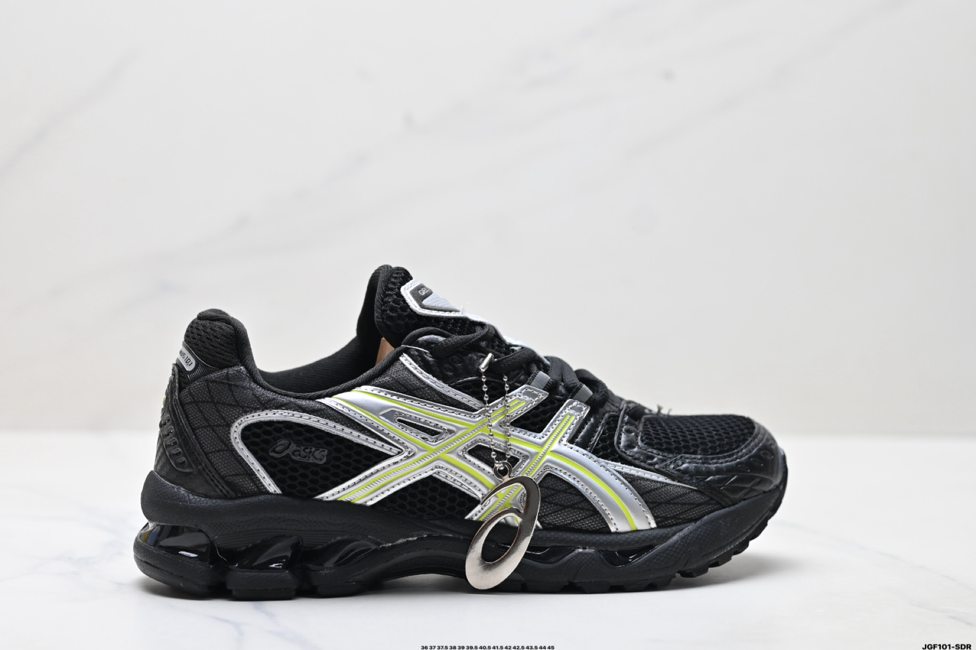 195 Asics GEL-Nimbus 10.1 亚瑟士 复古先锋 潮流 拼接耐磨 低帮休闲跑步鞋 1203A844-001